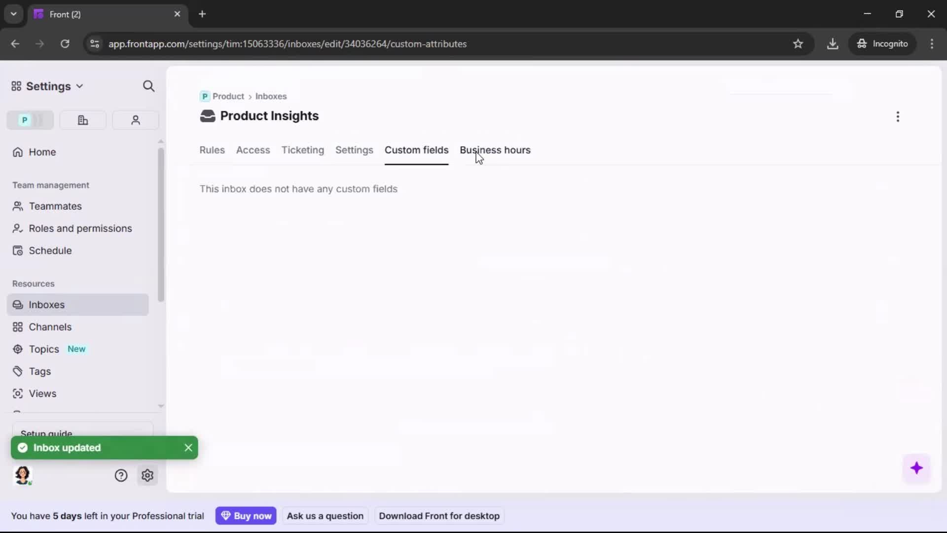 General browsing screenshot