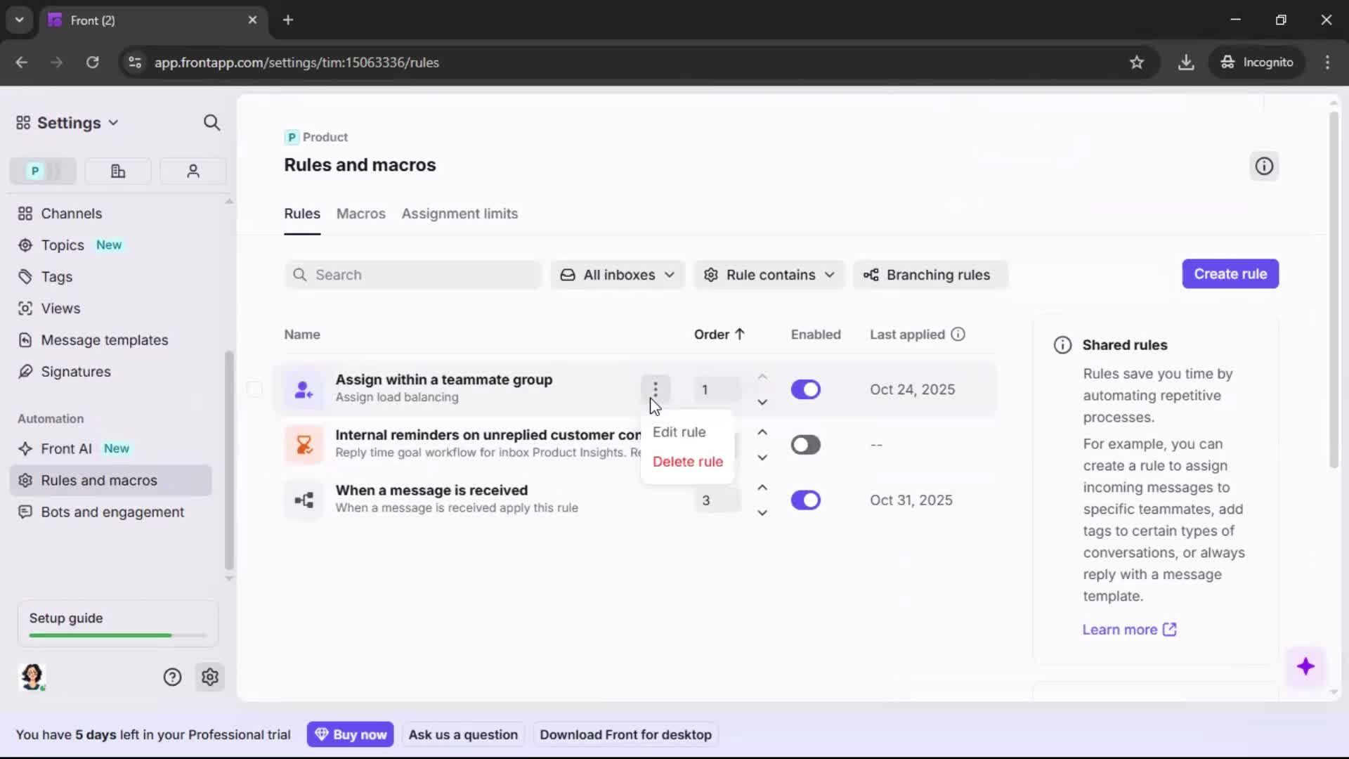General browsing screenshot