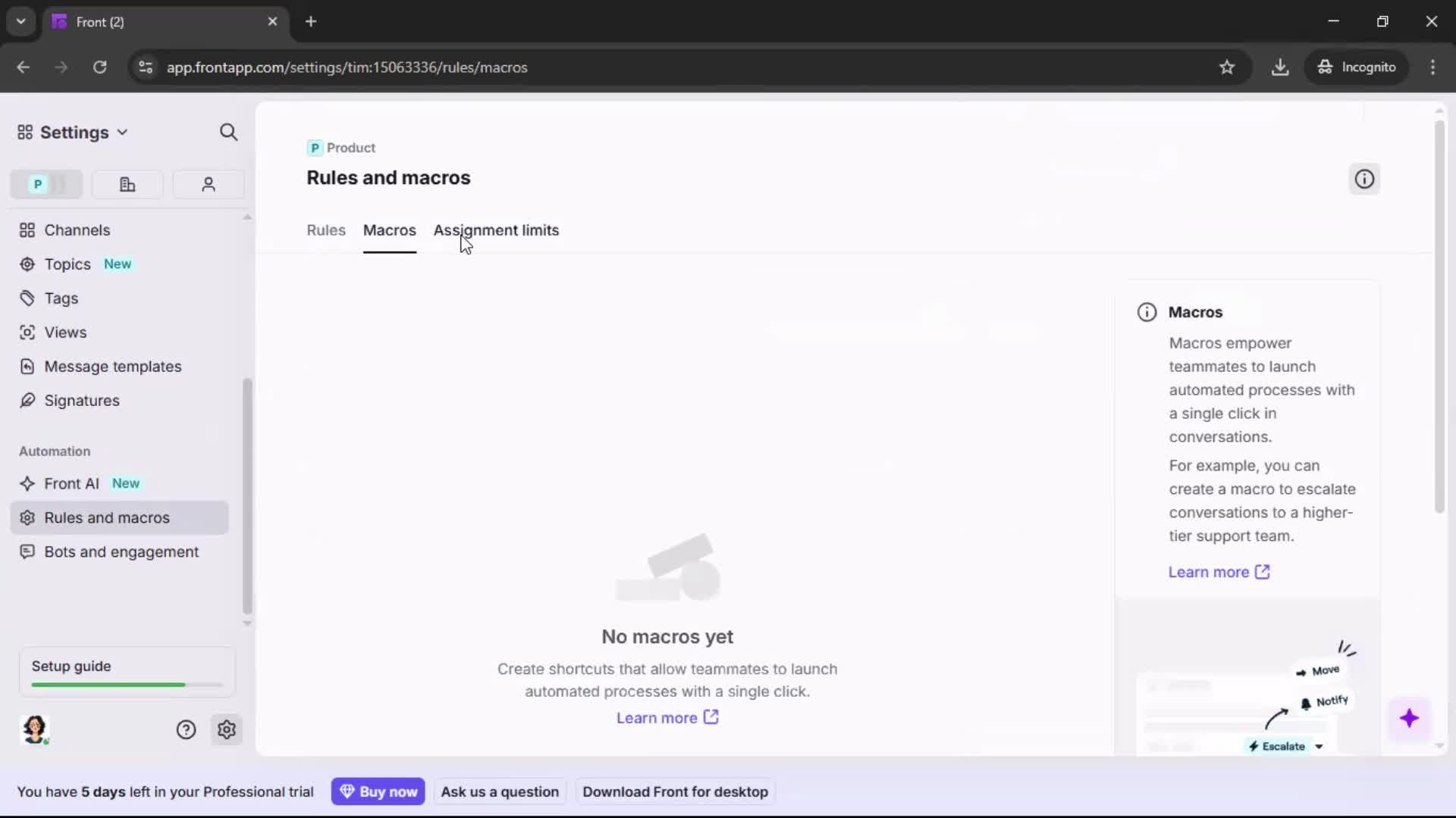 General browsing screenshot