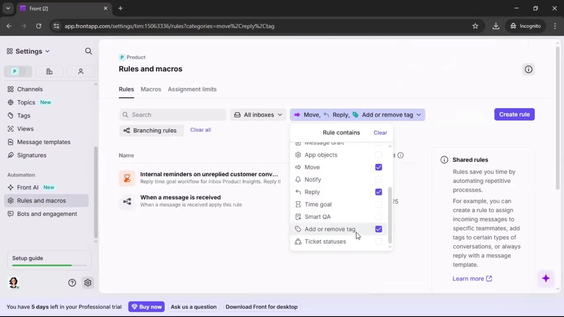 General browsing screenshot
