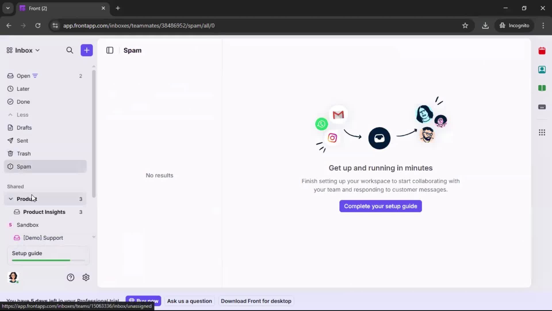 General browsing screenshot
