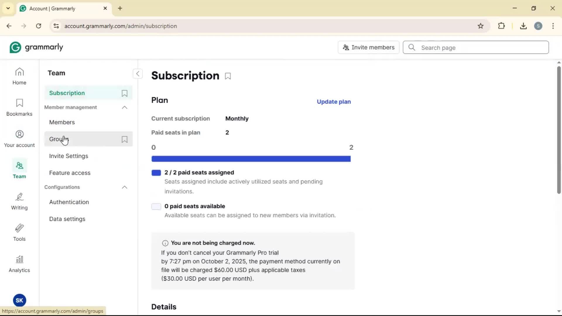 General browsing screenshot