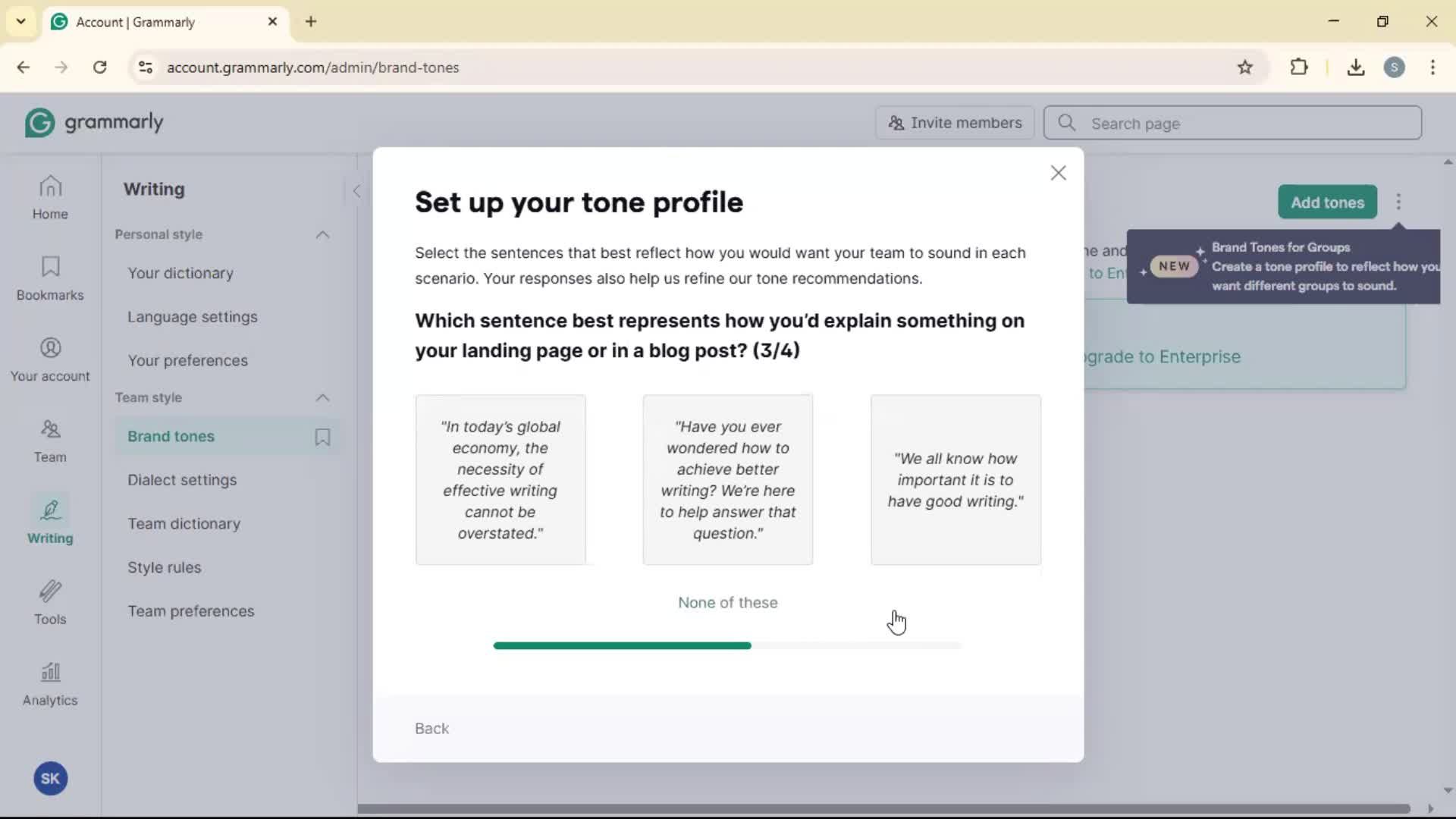 General browsing screenshot