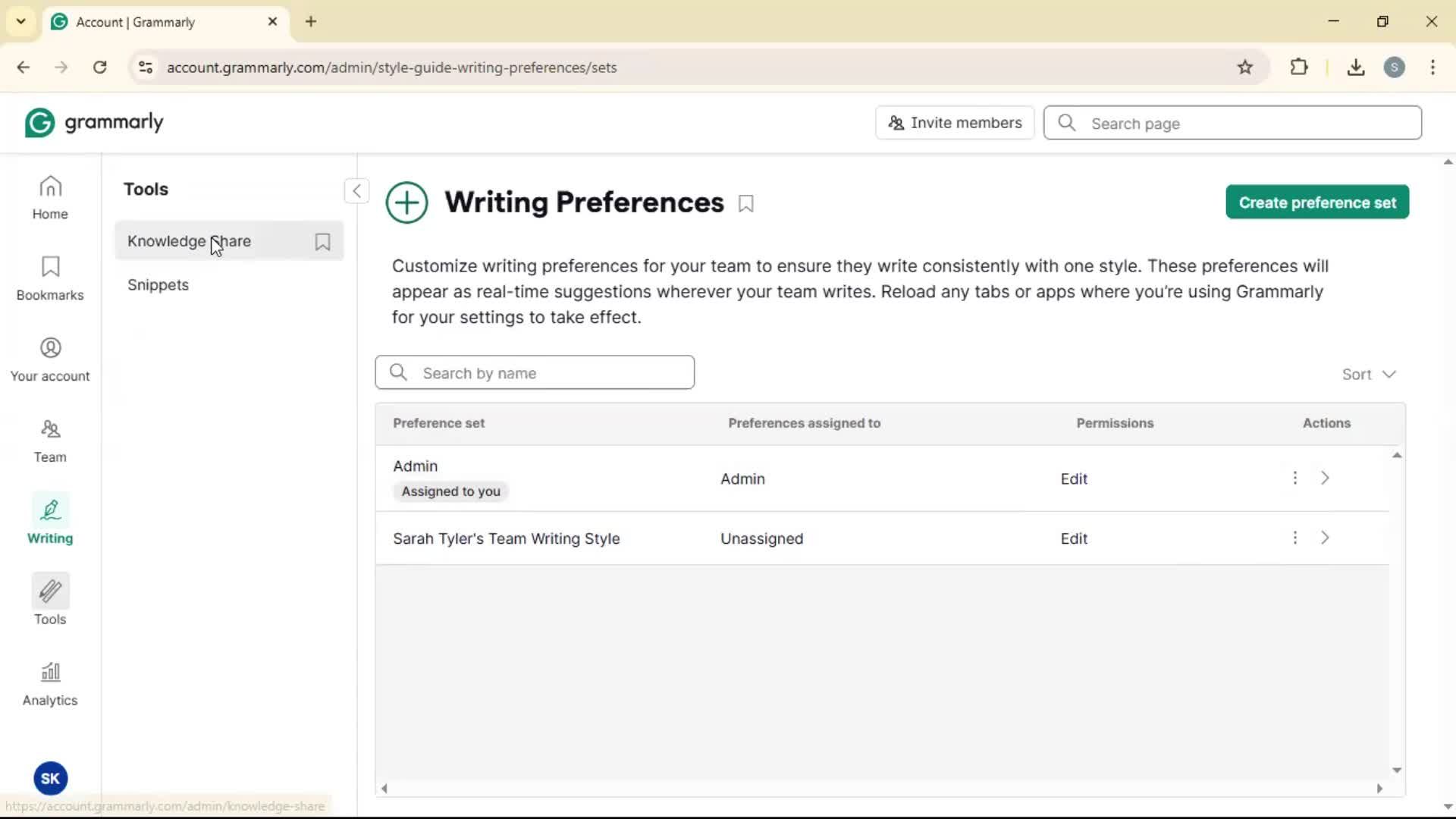General browsing screenshot