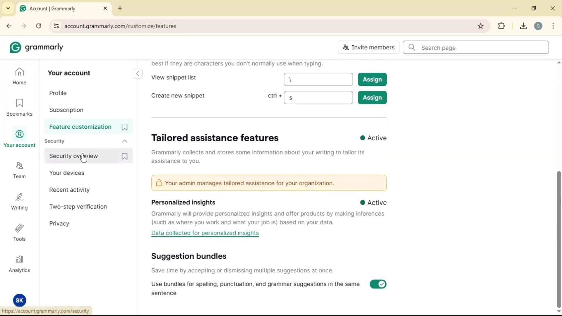 General browsing screenshot