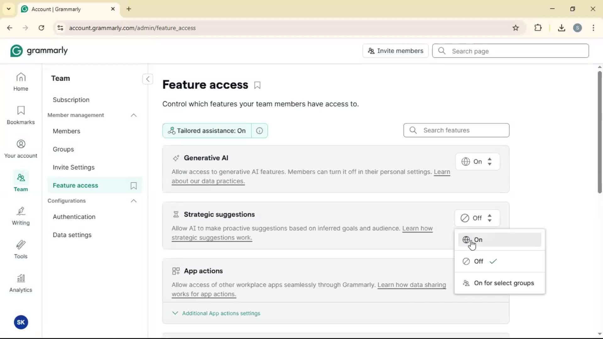 General browsing screenshot