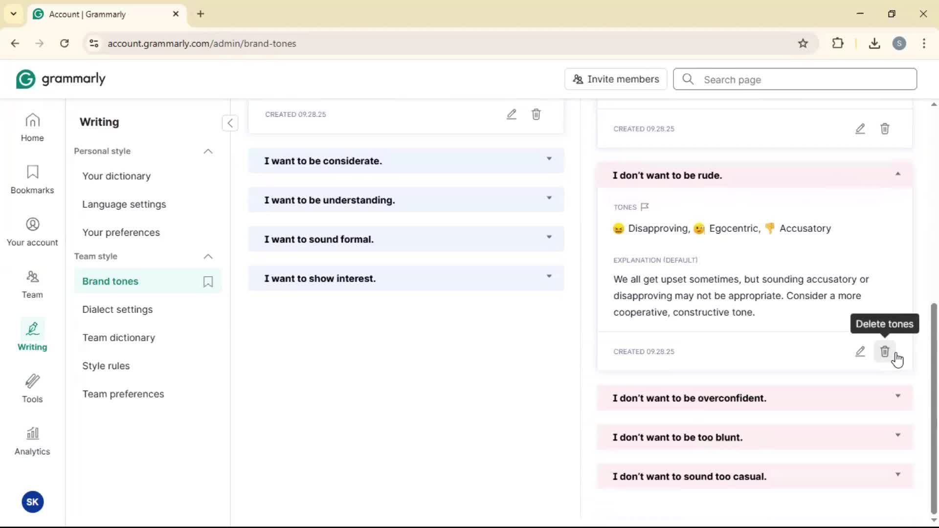 General browsing screenshot