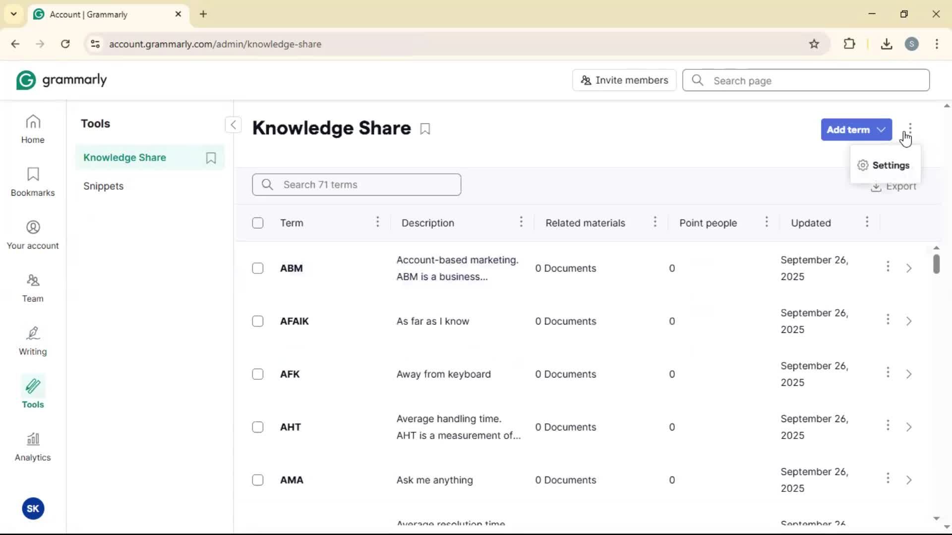 General browsing screenshot