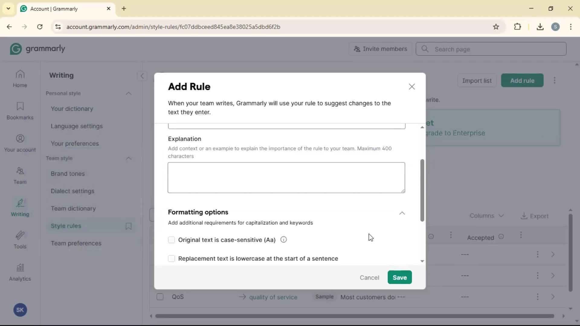 General browsing screenshot