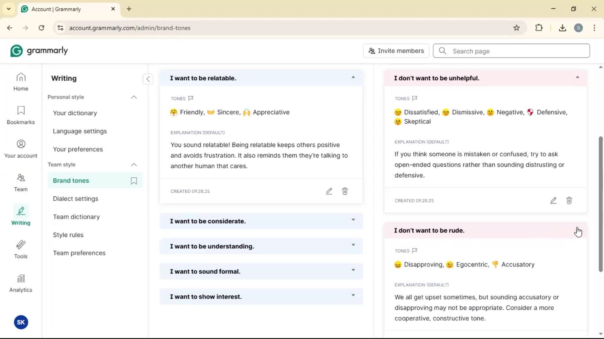 General browsing screenshot