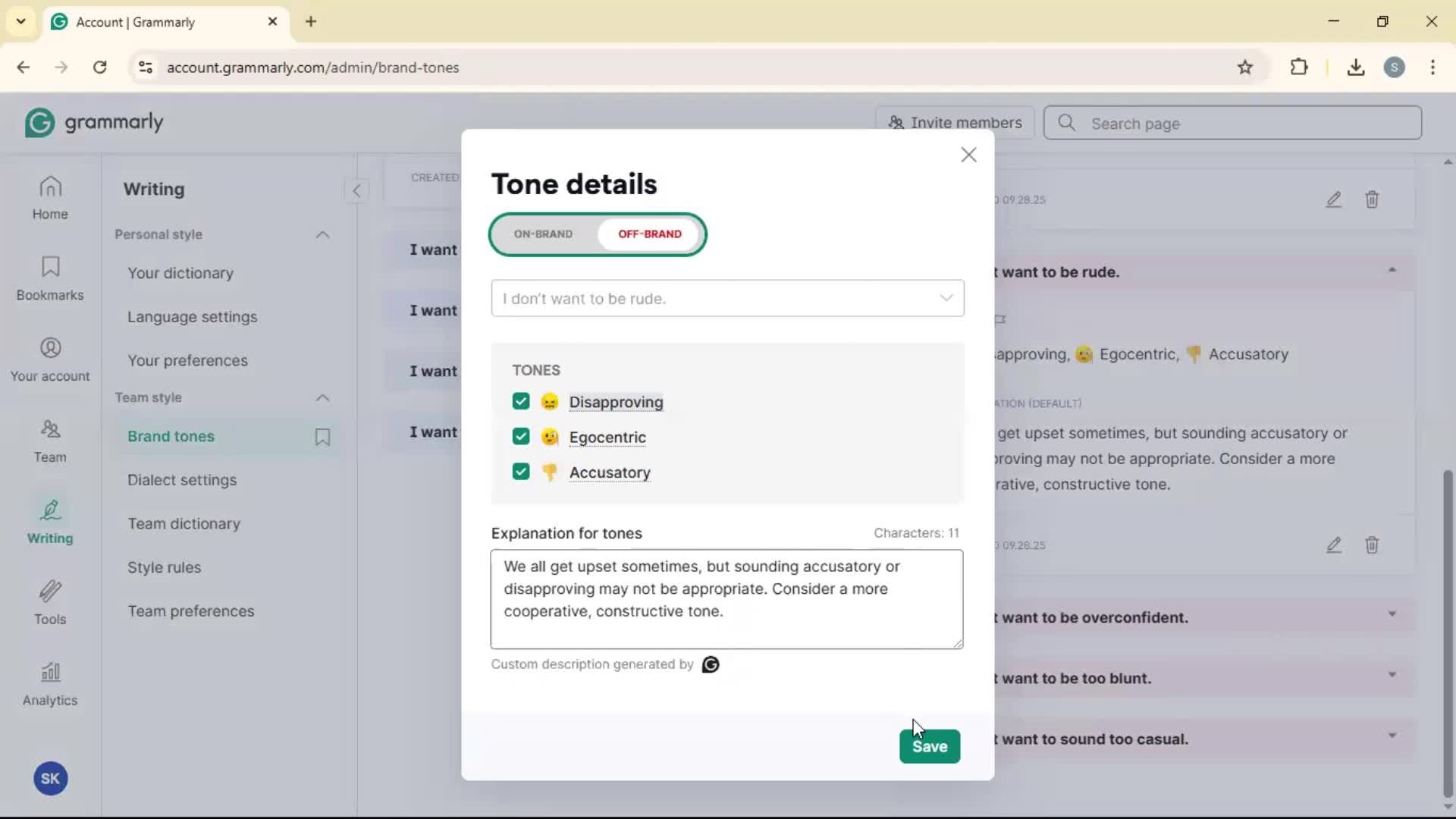 General browsing screenshot