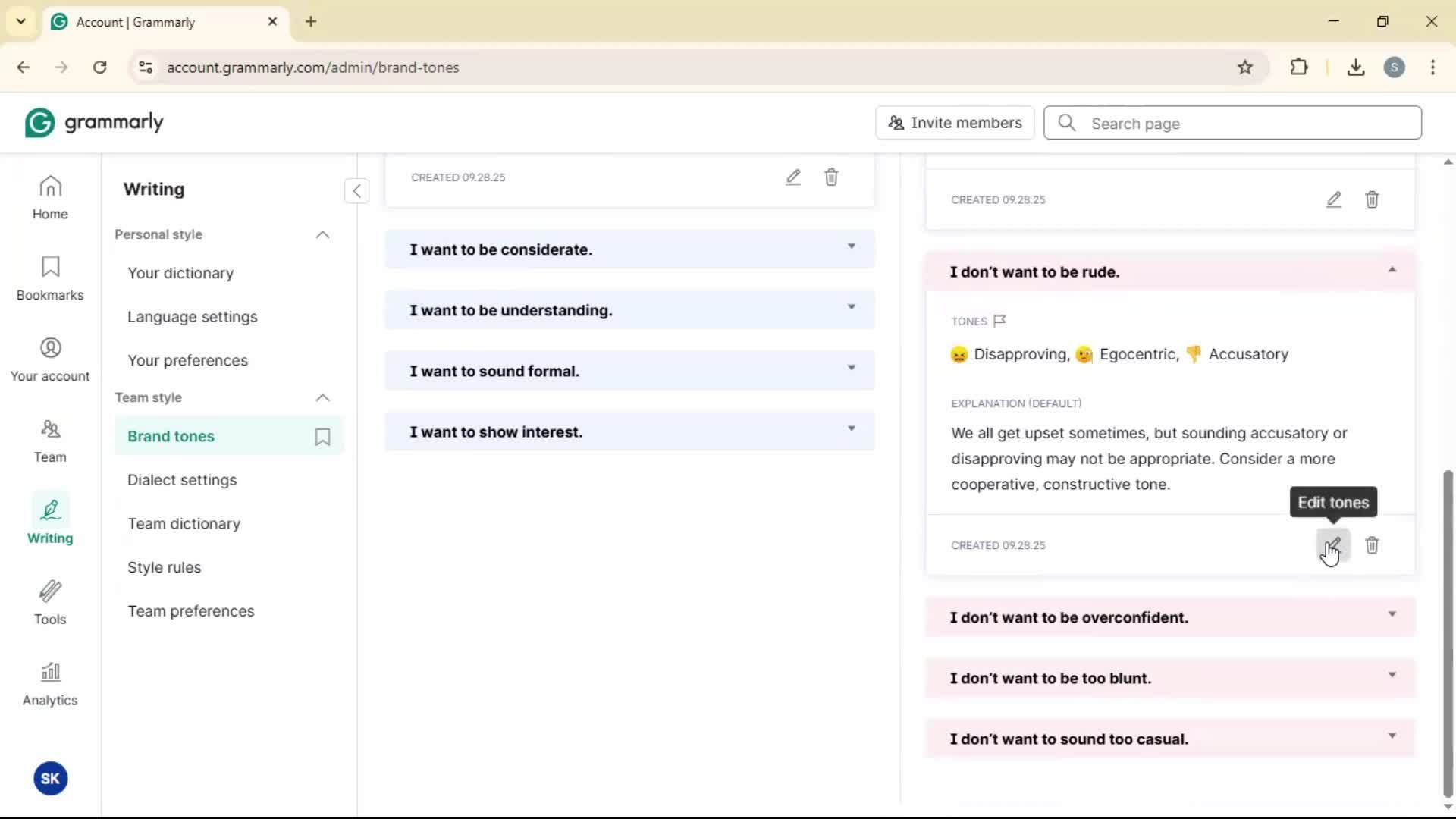 General browsing screenshot