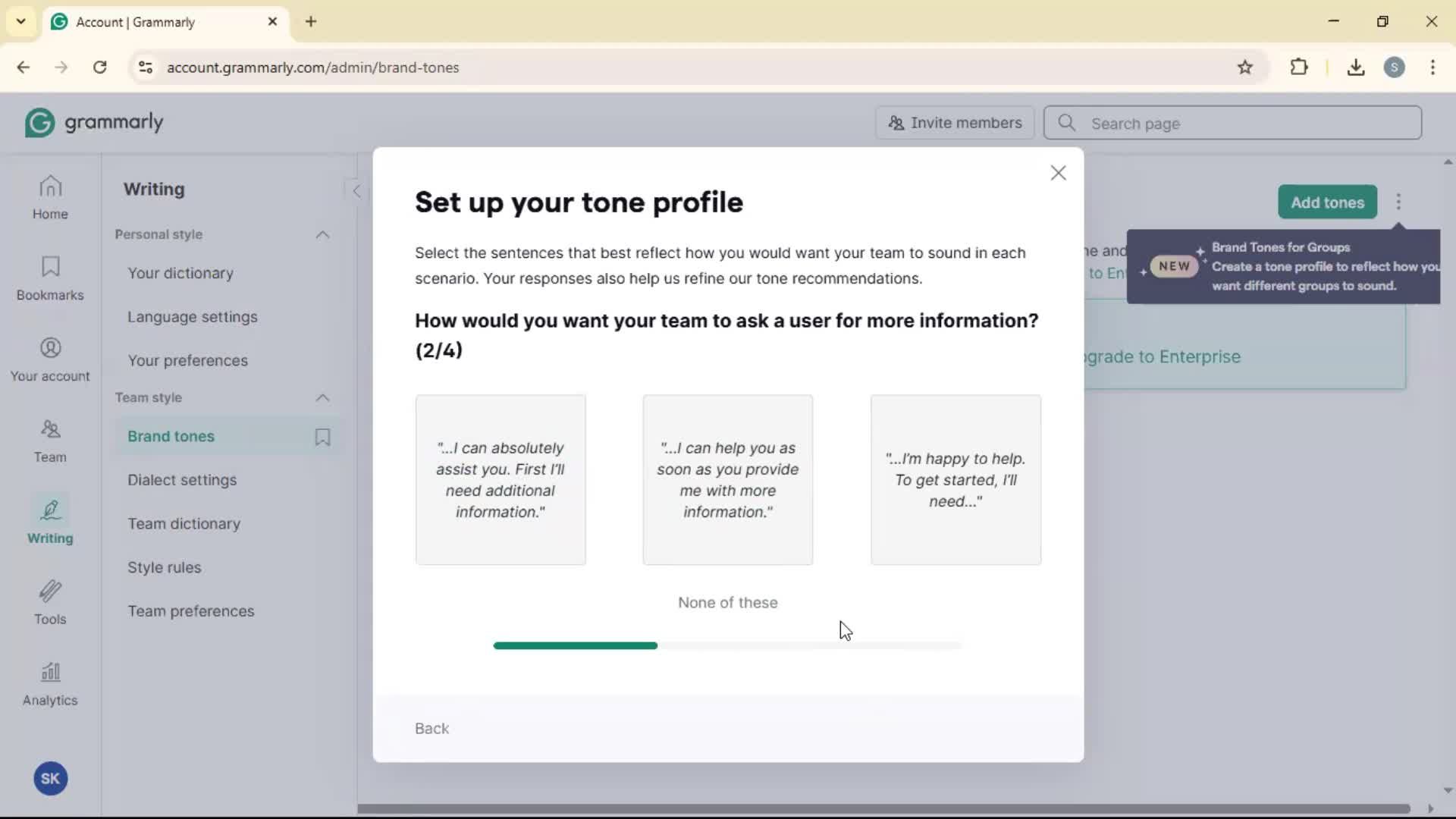 General browsing screenshot