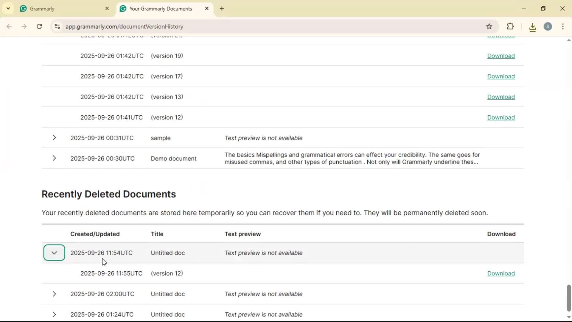 General browsing screenshot