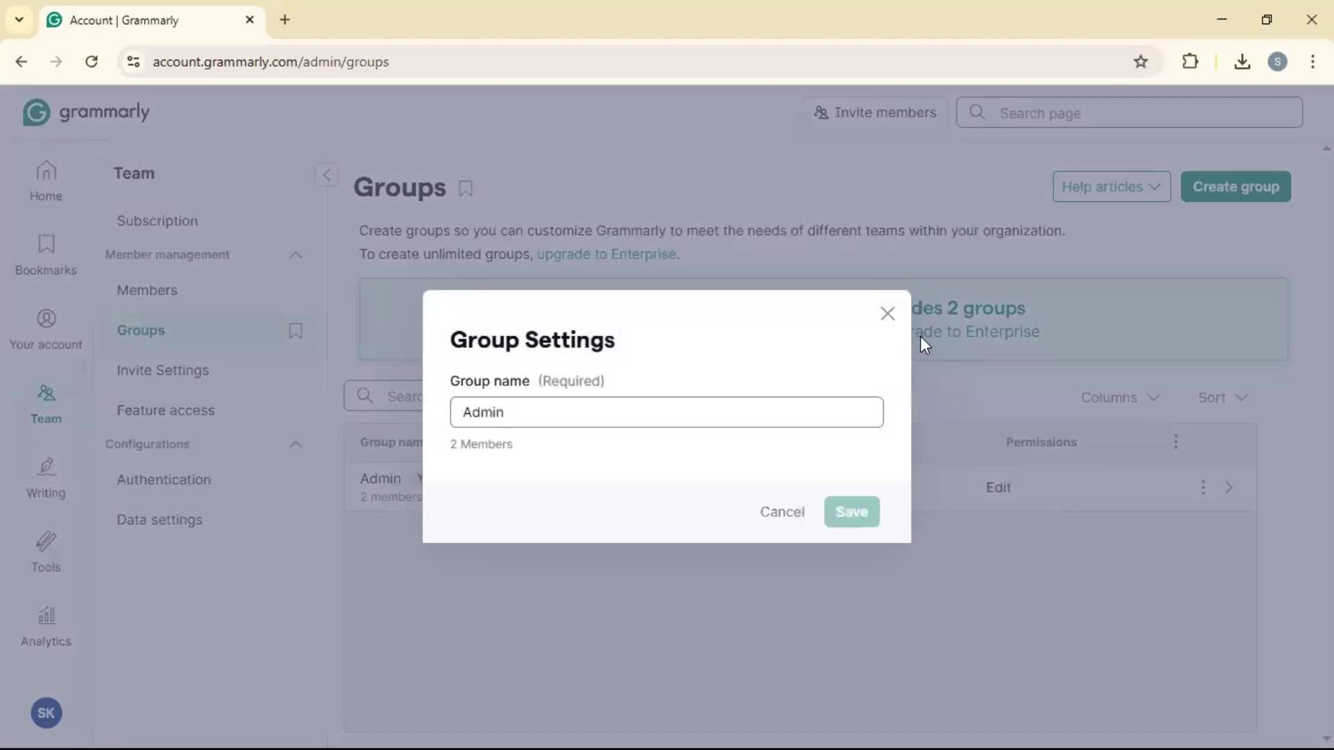 General browsing screenshot