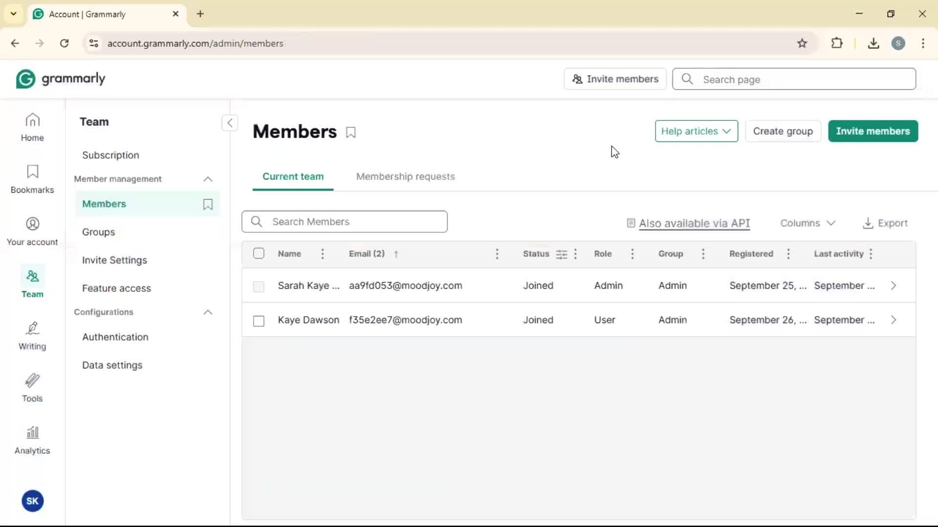 General browsing screenshot