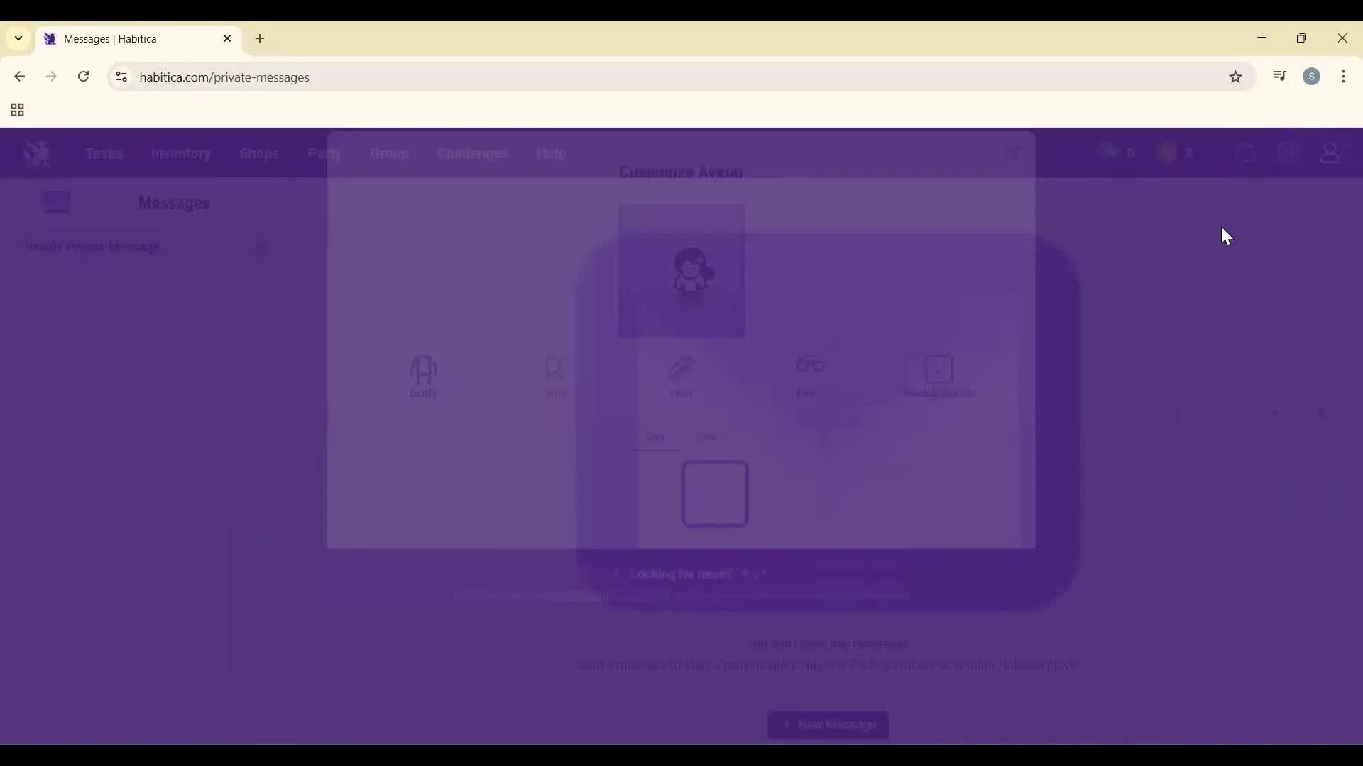 General browsing screenshot