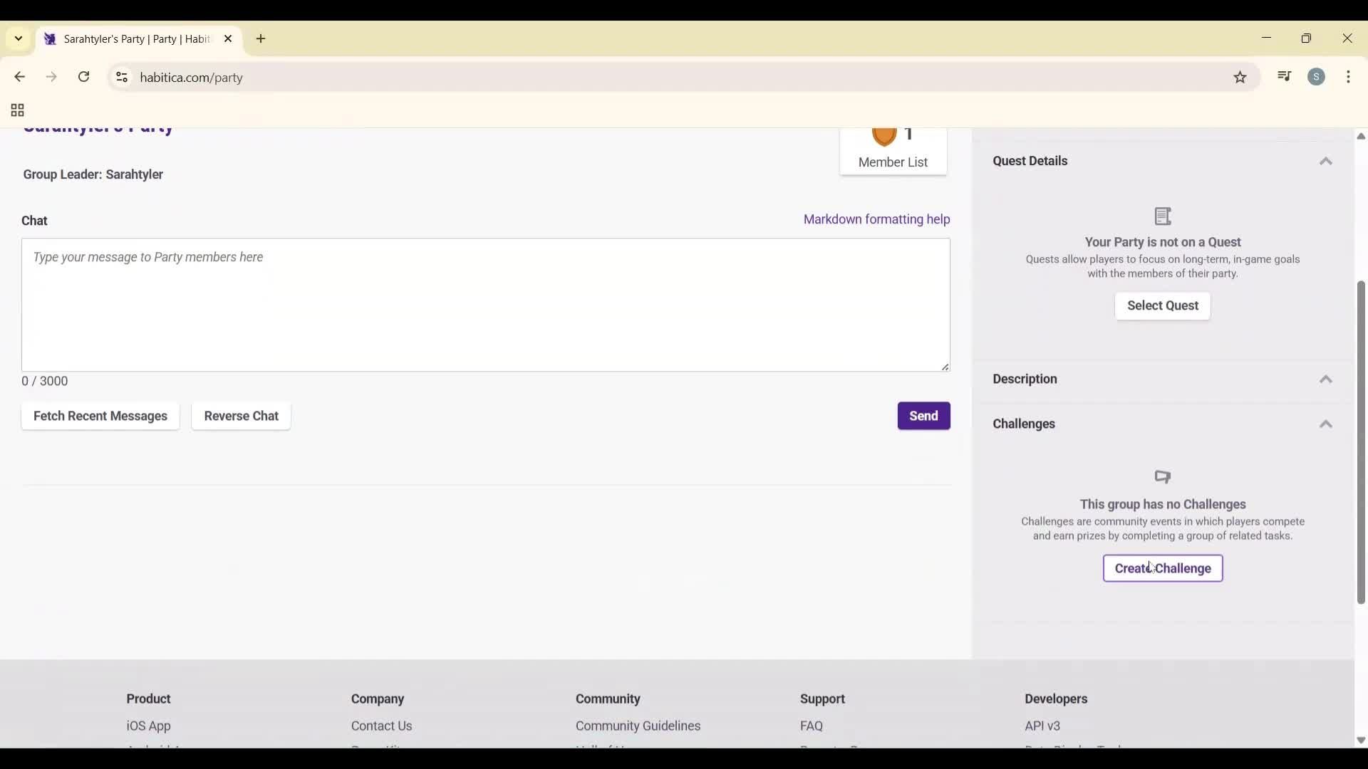 General browsing screenshot