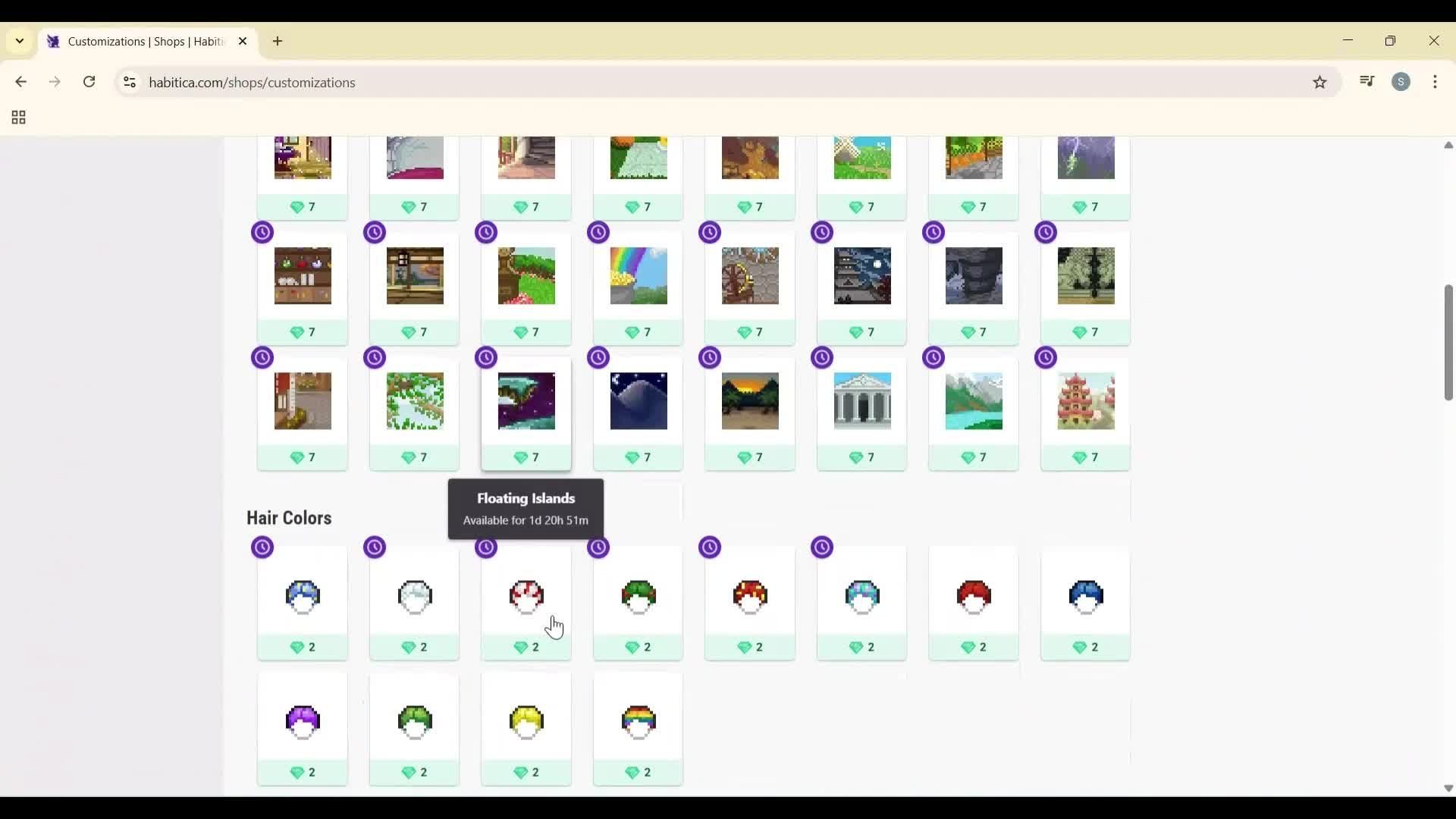 General browsing screenshot