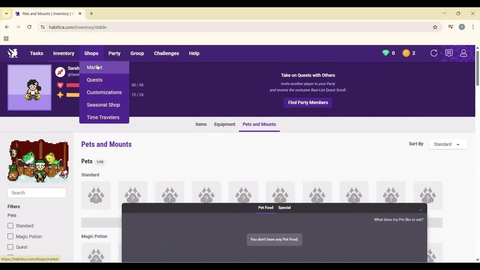 General browsing screenshot