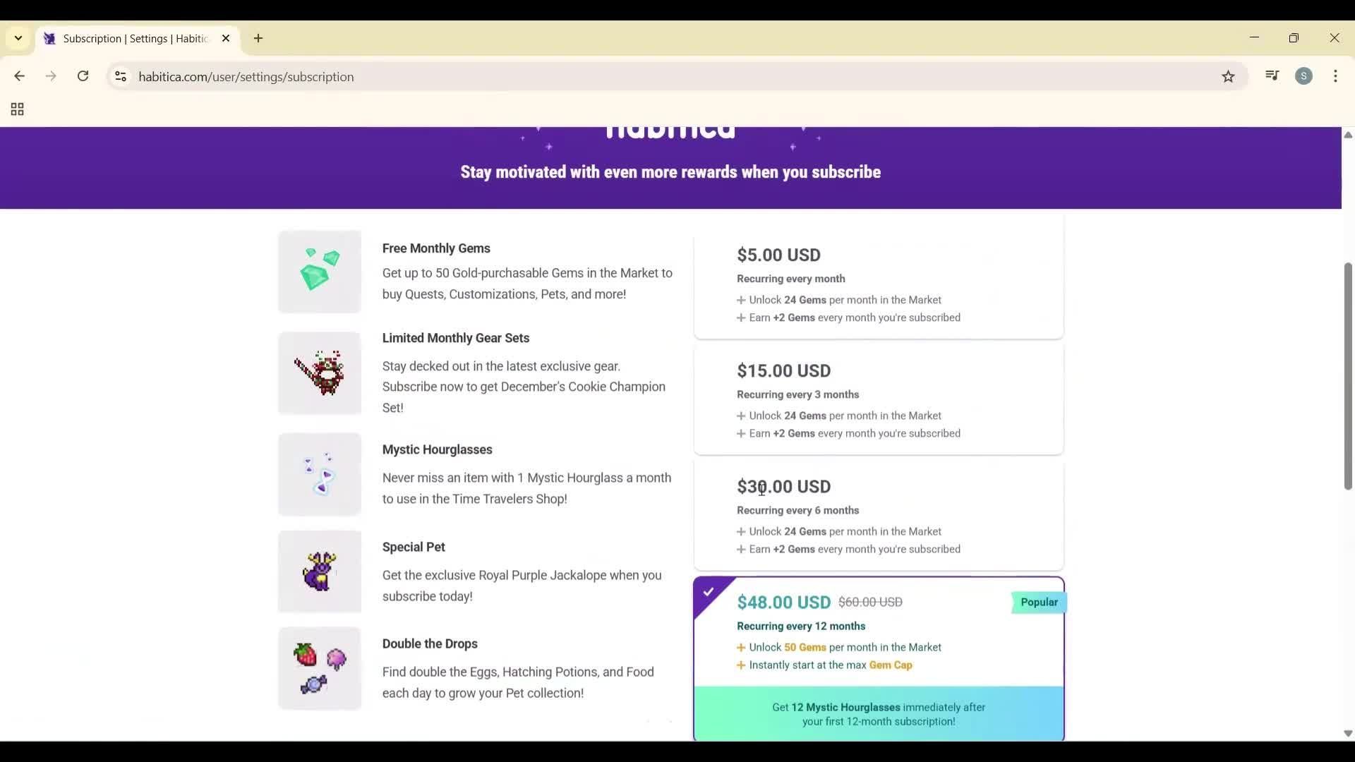 General browsing screenshot