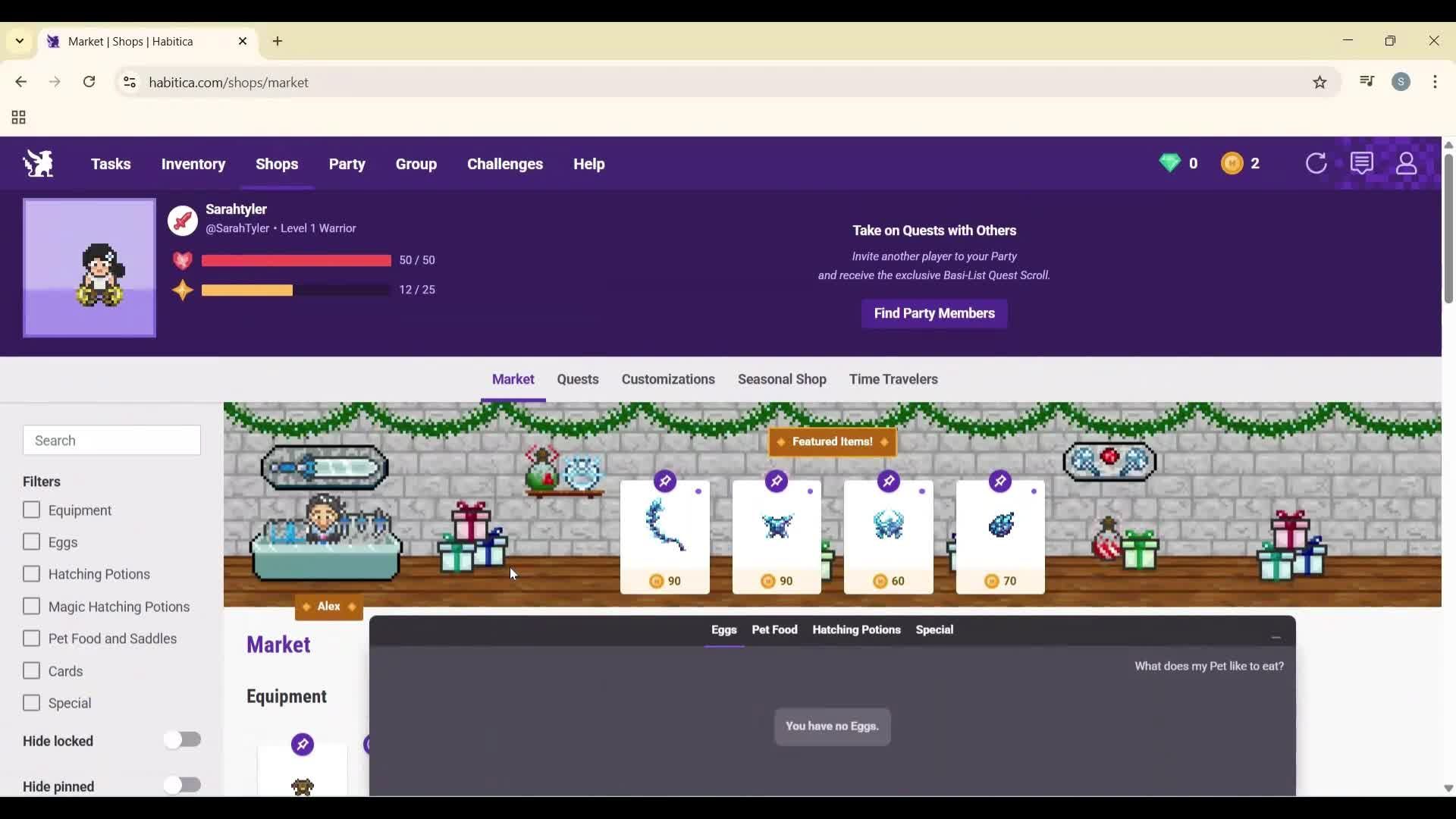 General browsing screenshot