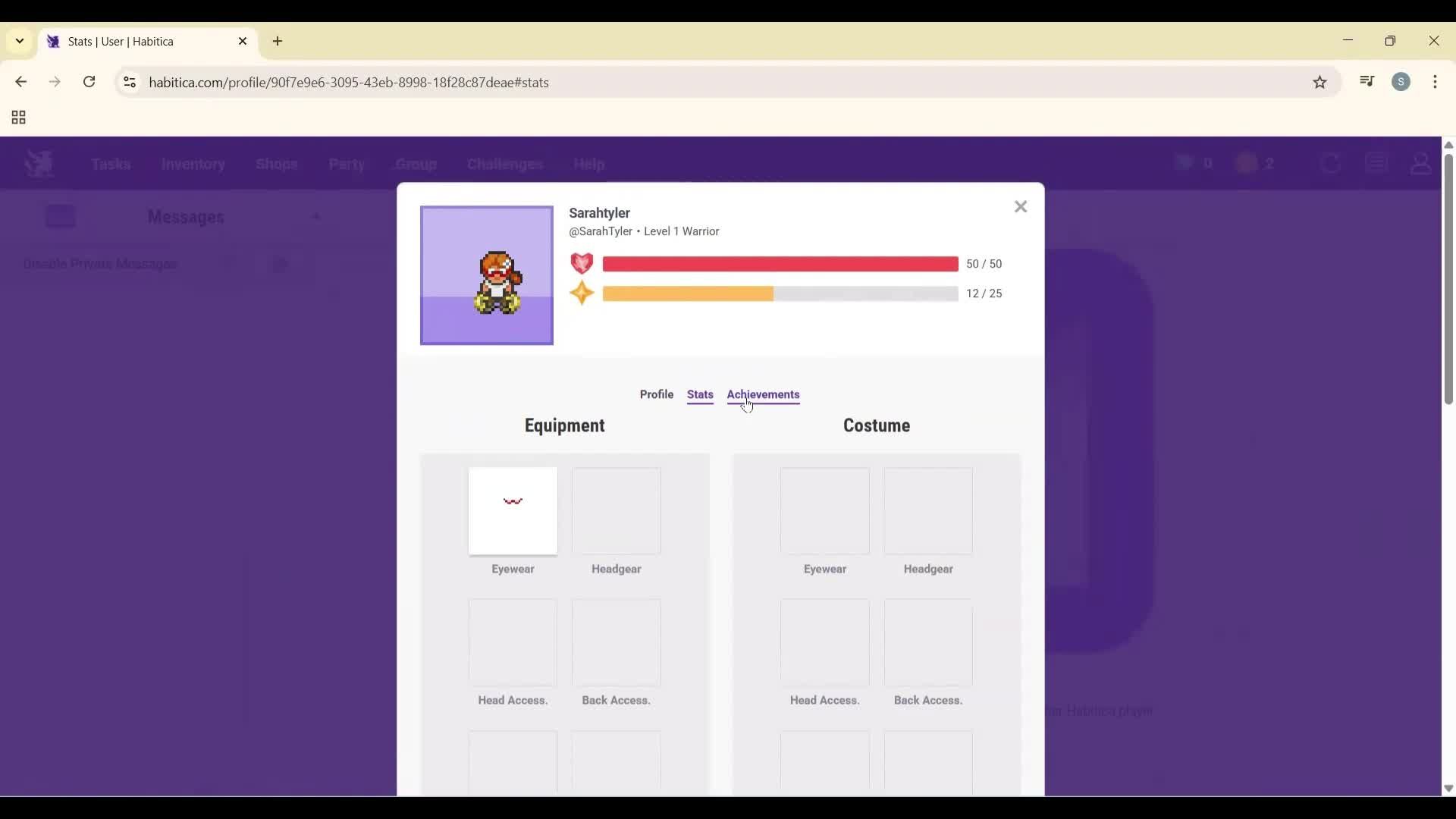 General browsing screenshot