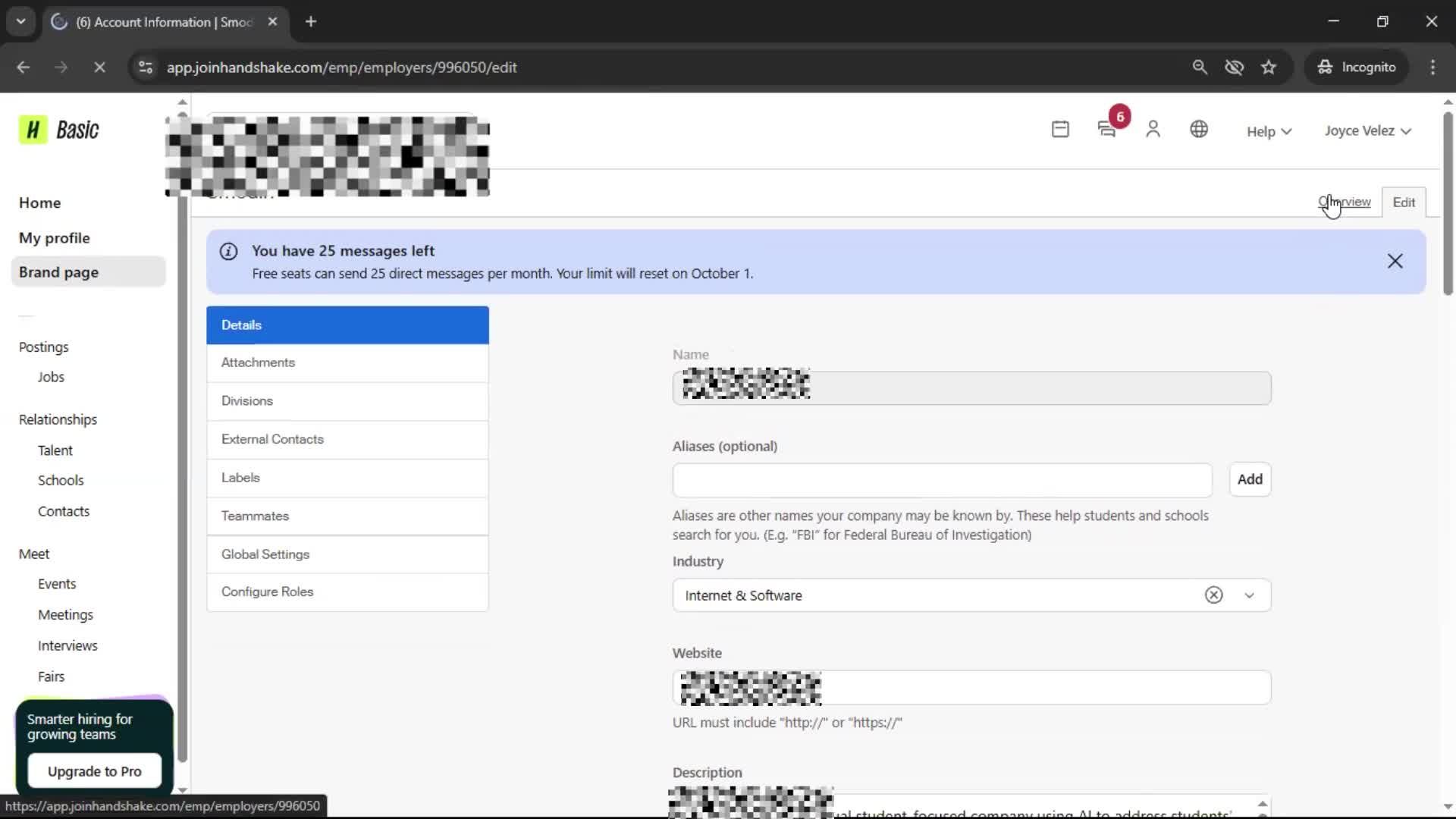 General browsing screenshot