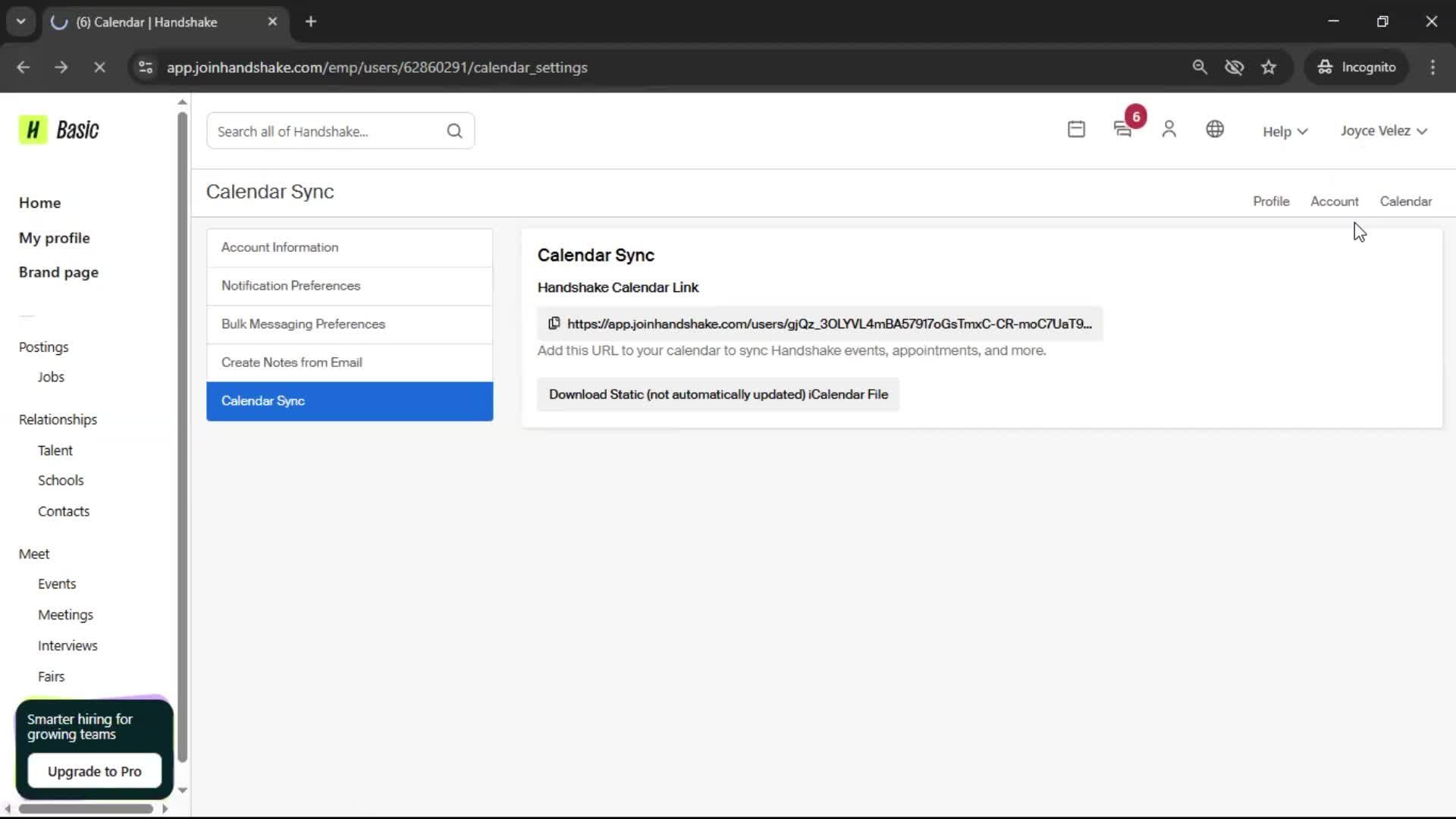 General browsing screenshot