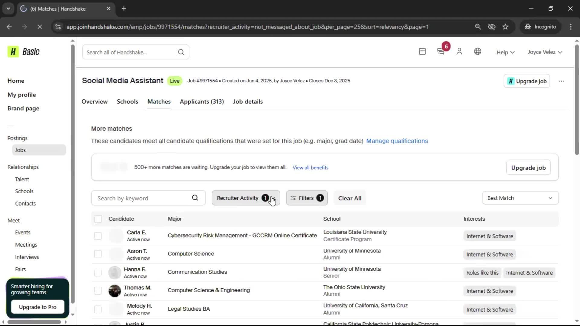 General browsing screenshot