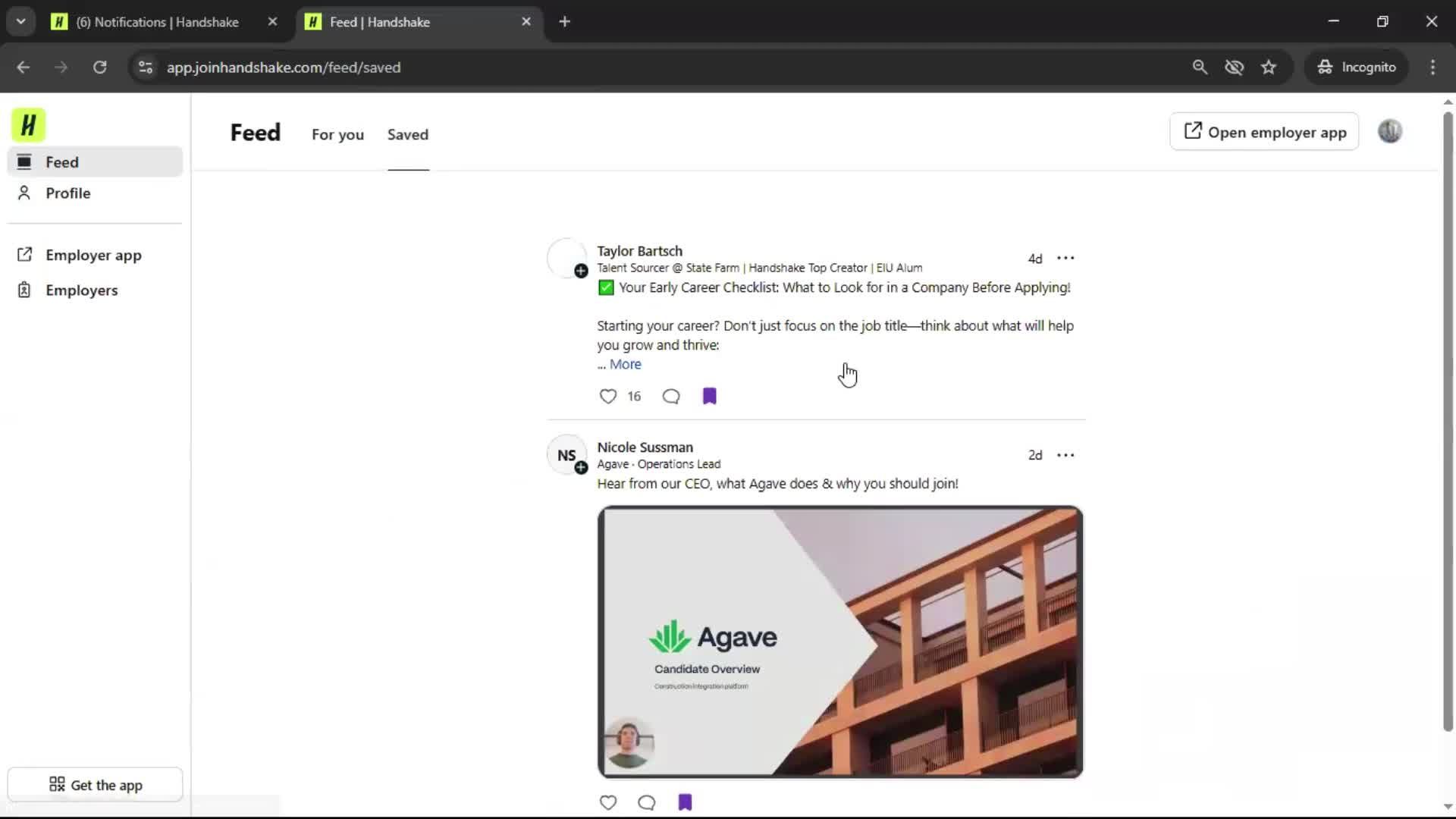 General browsing screenshot