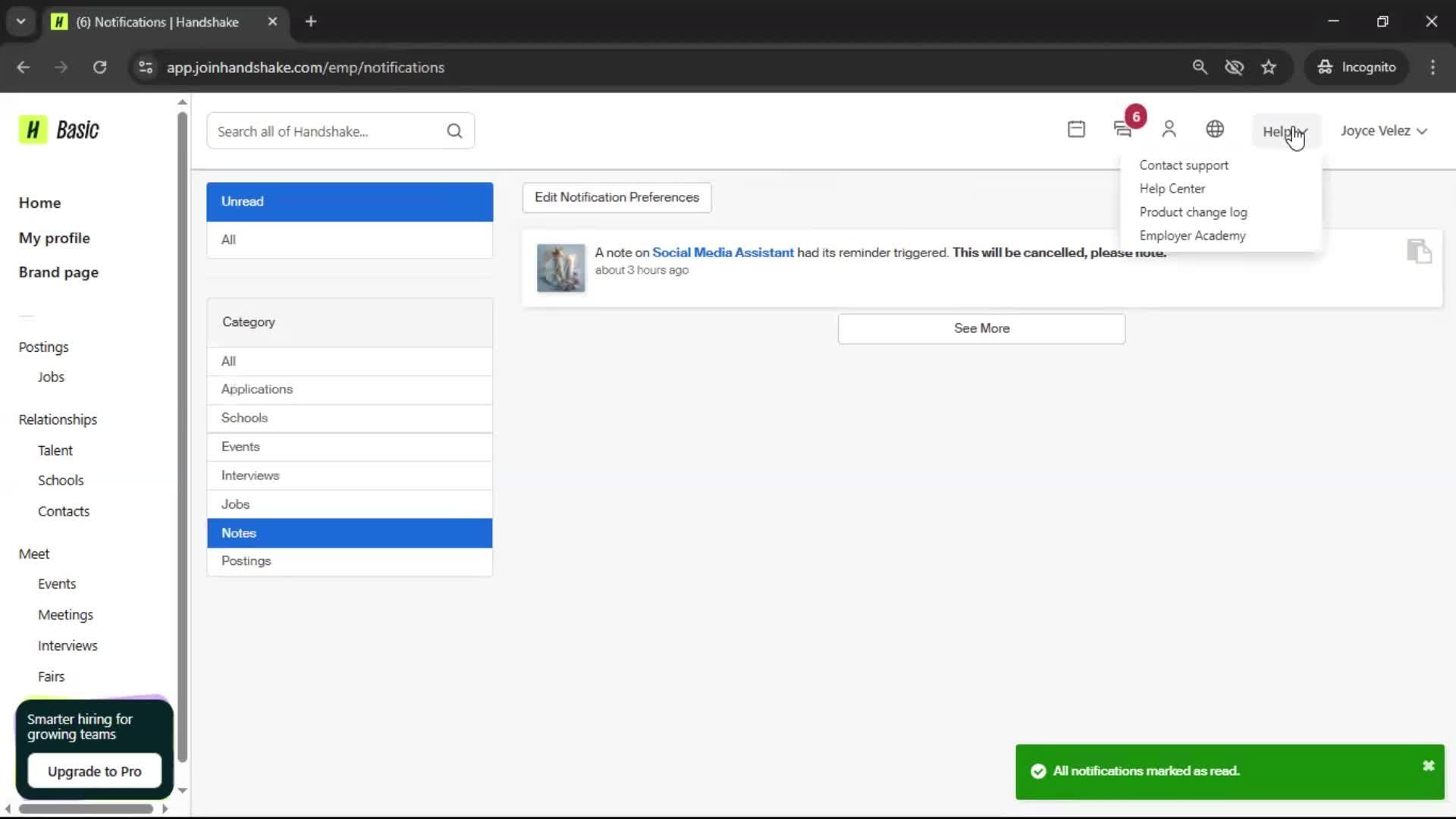 General browsing screenshot