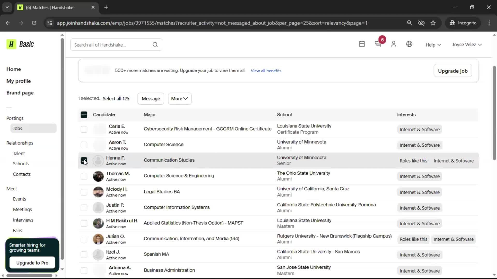 General browsing screenshot