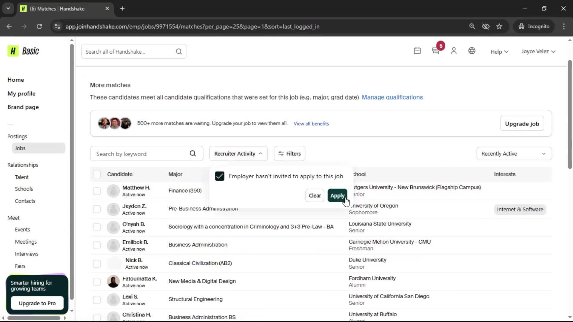General browsing screenshot