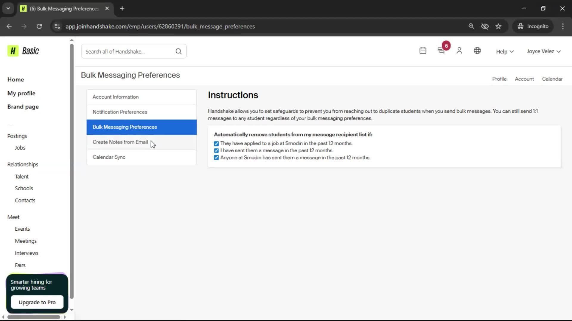 General browsing screenshot