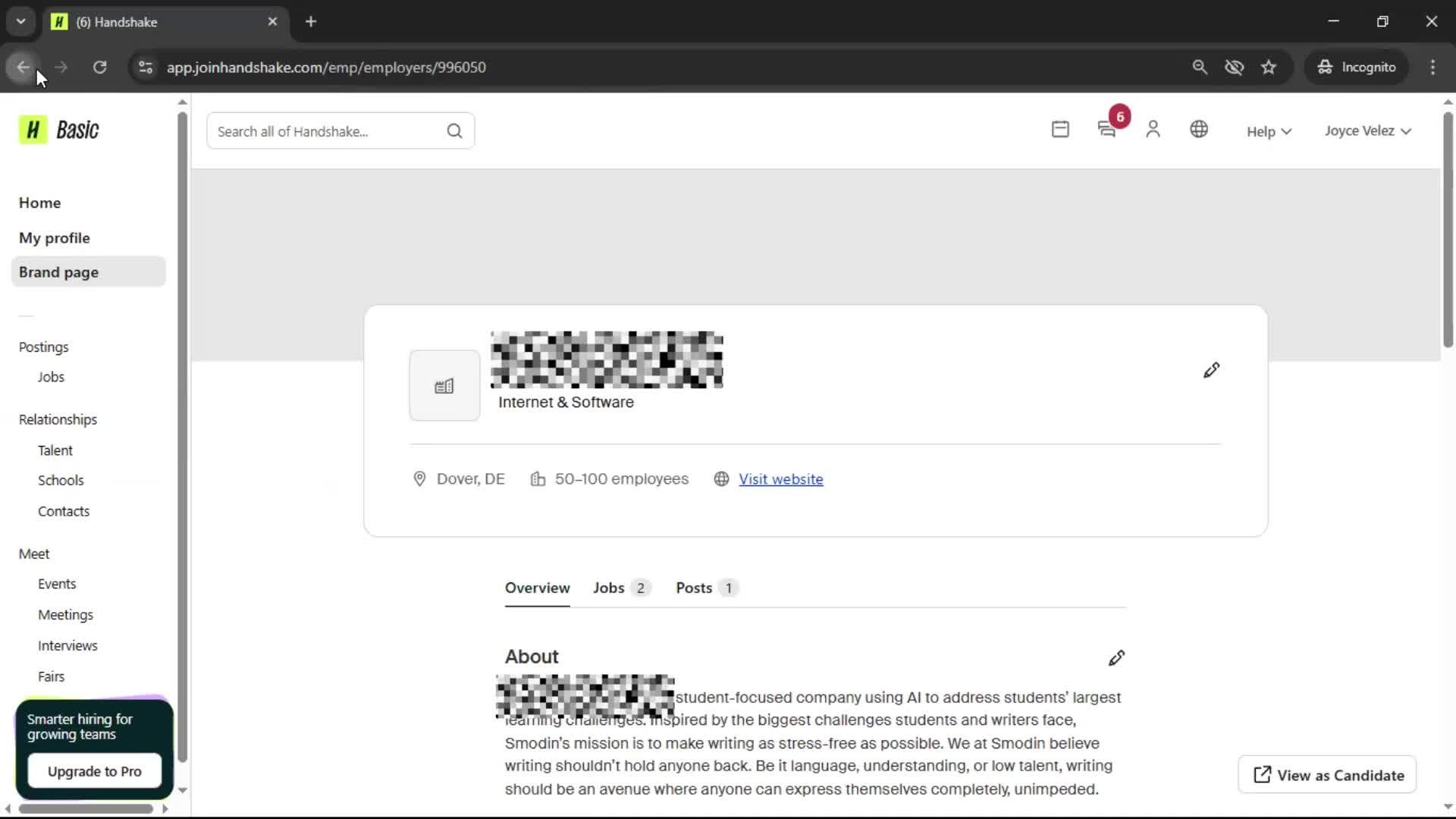 General browsing screenshot
