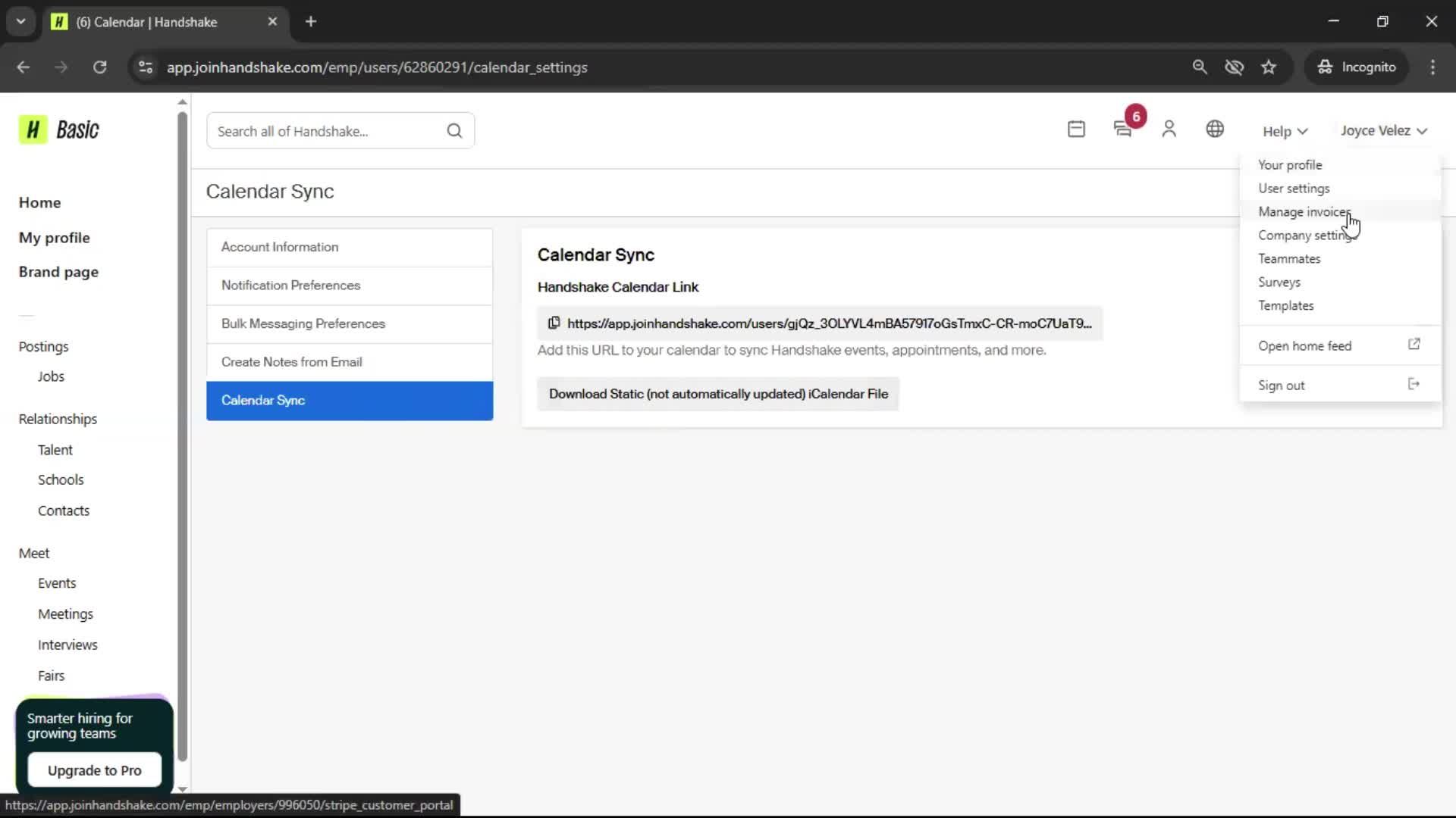 General browsing screenshot