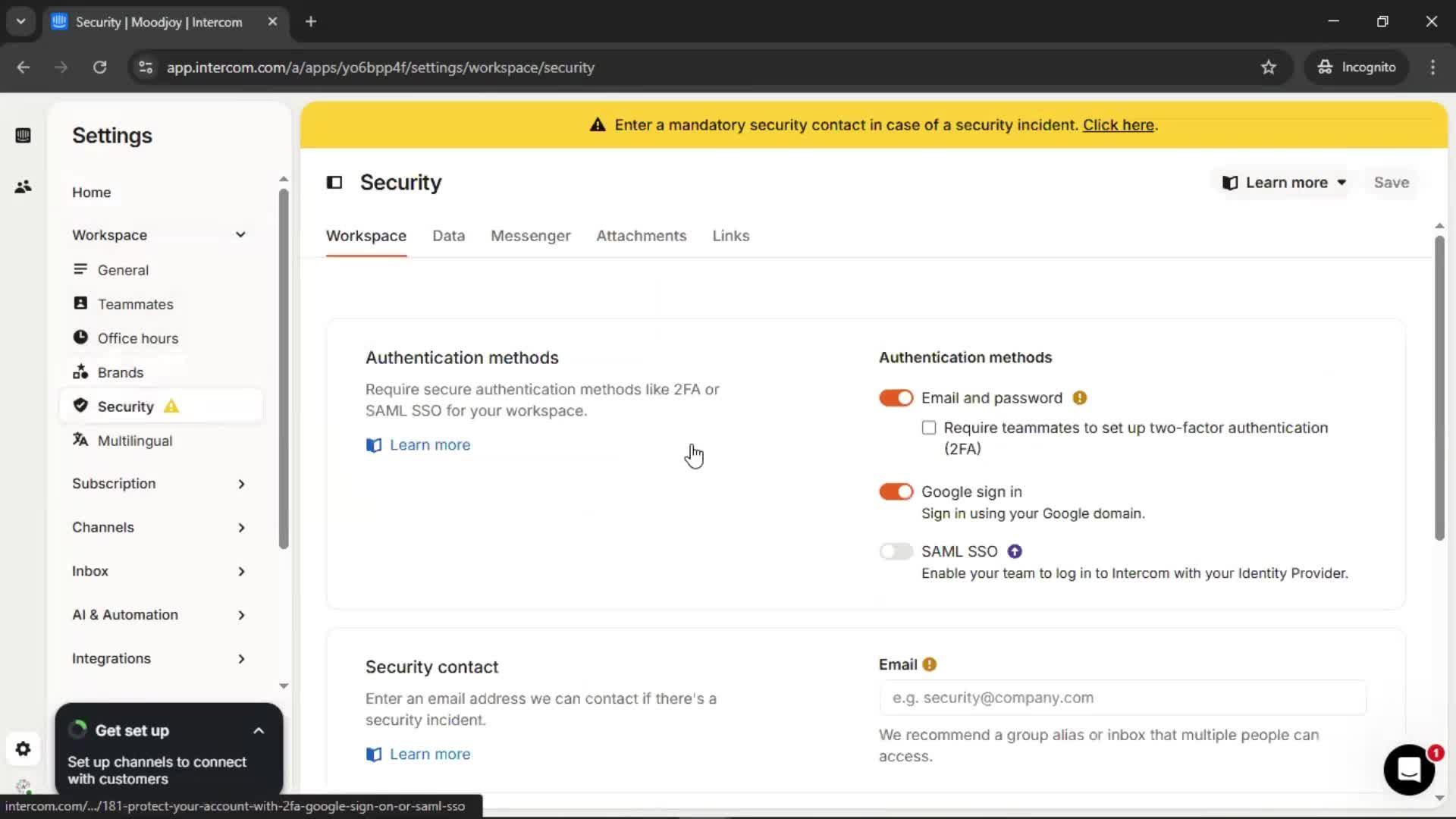 General browsing screenshot