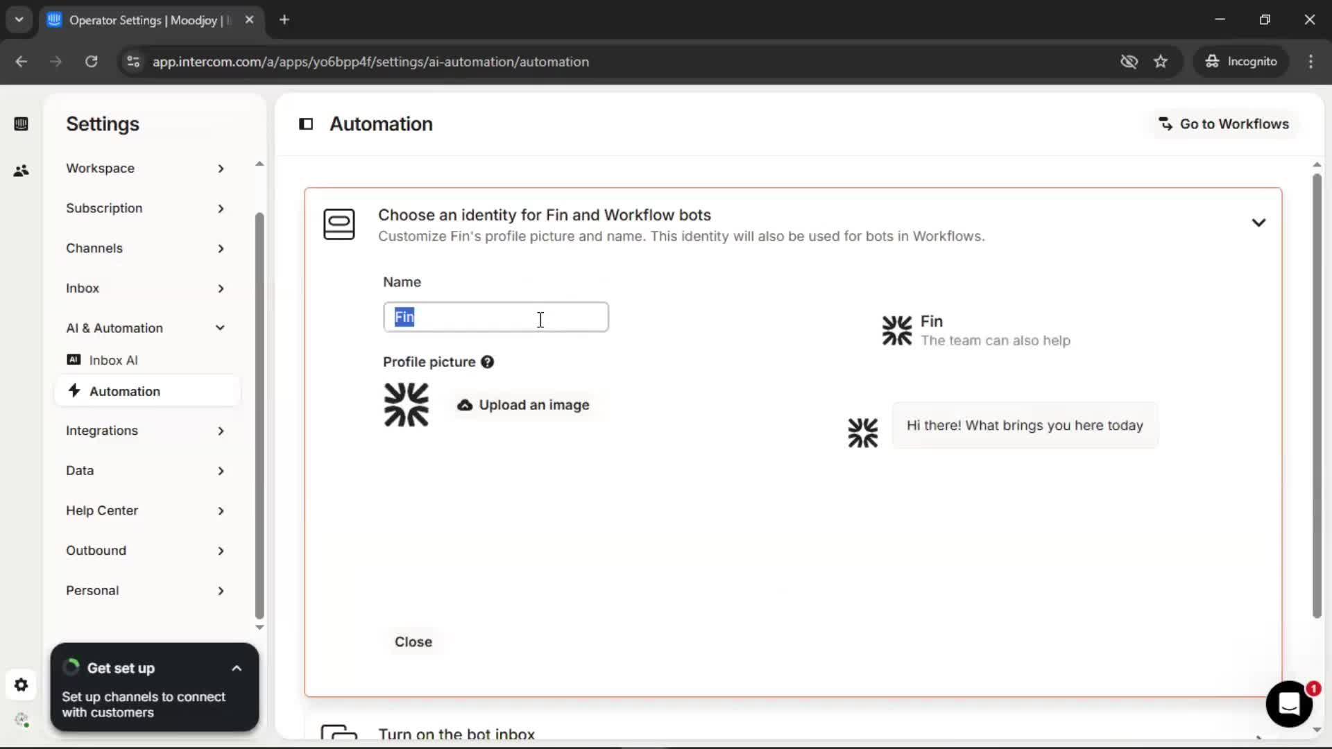 General browsing screenshot