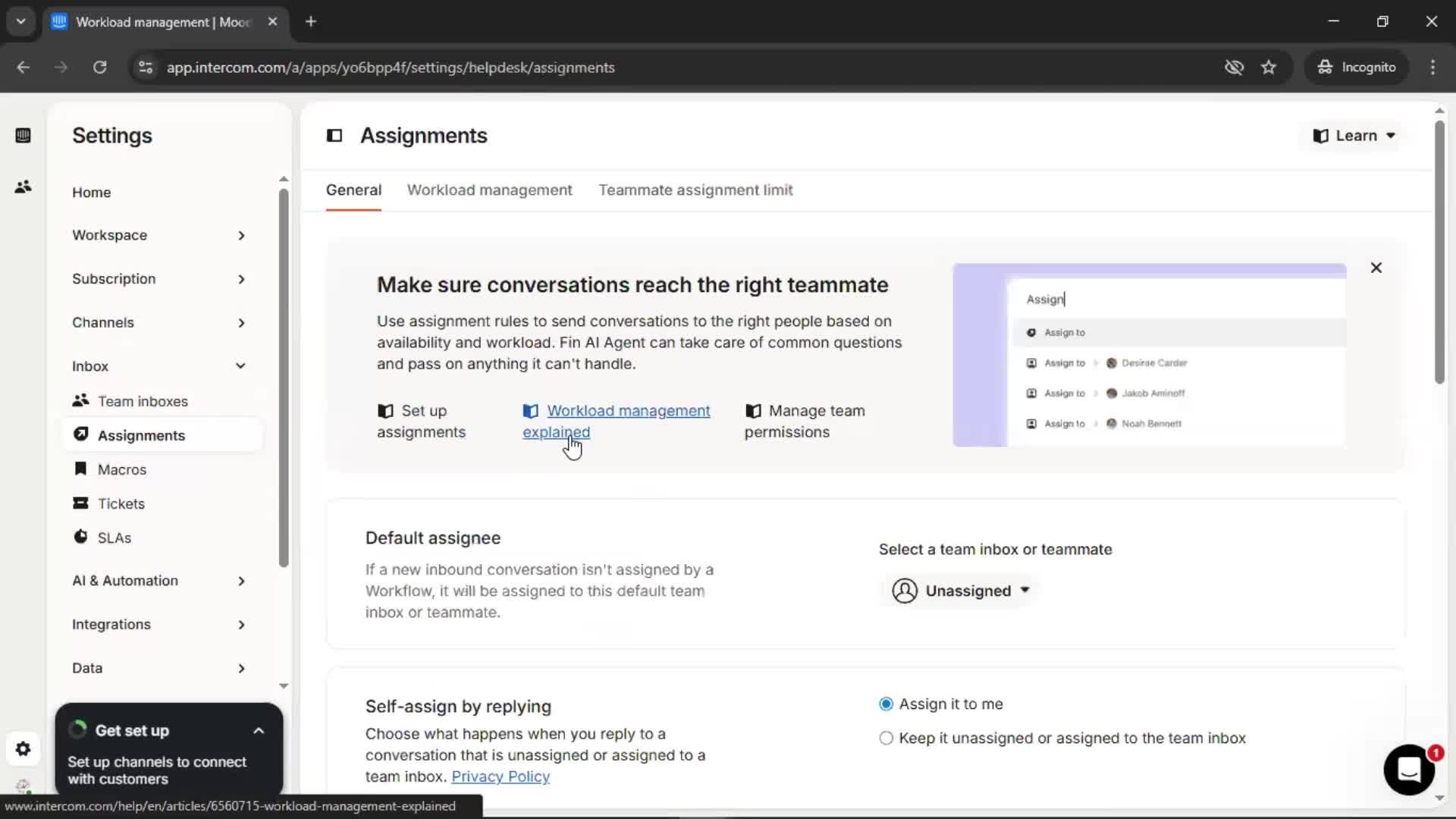 General browsing screenshot