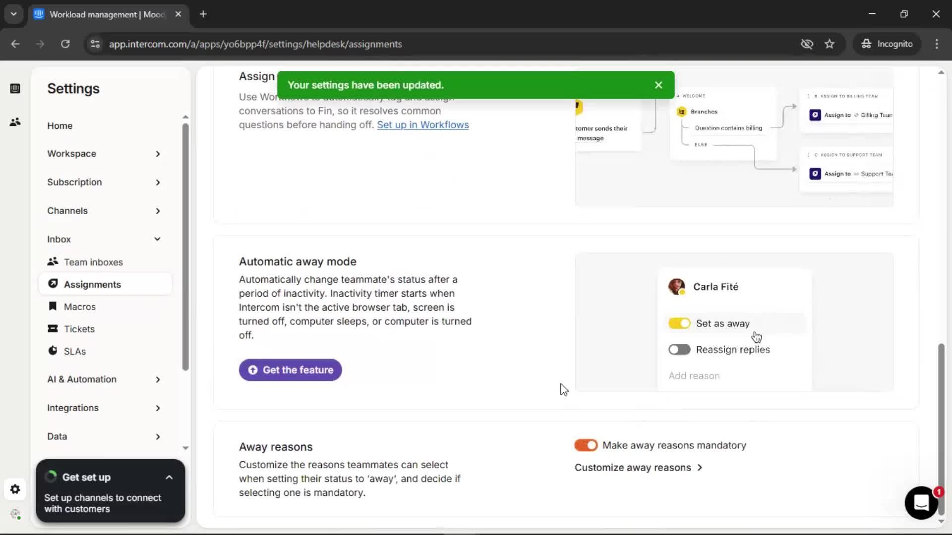 General browsing screenshot