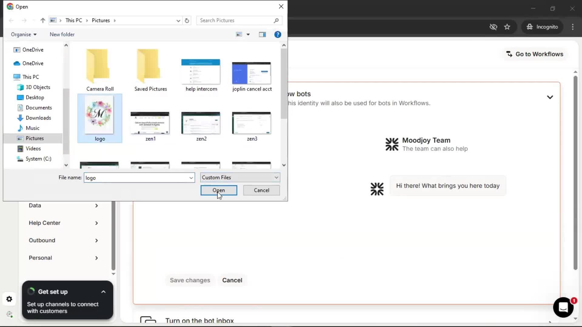 General browsing screenshot