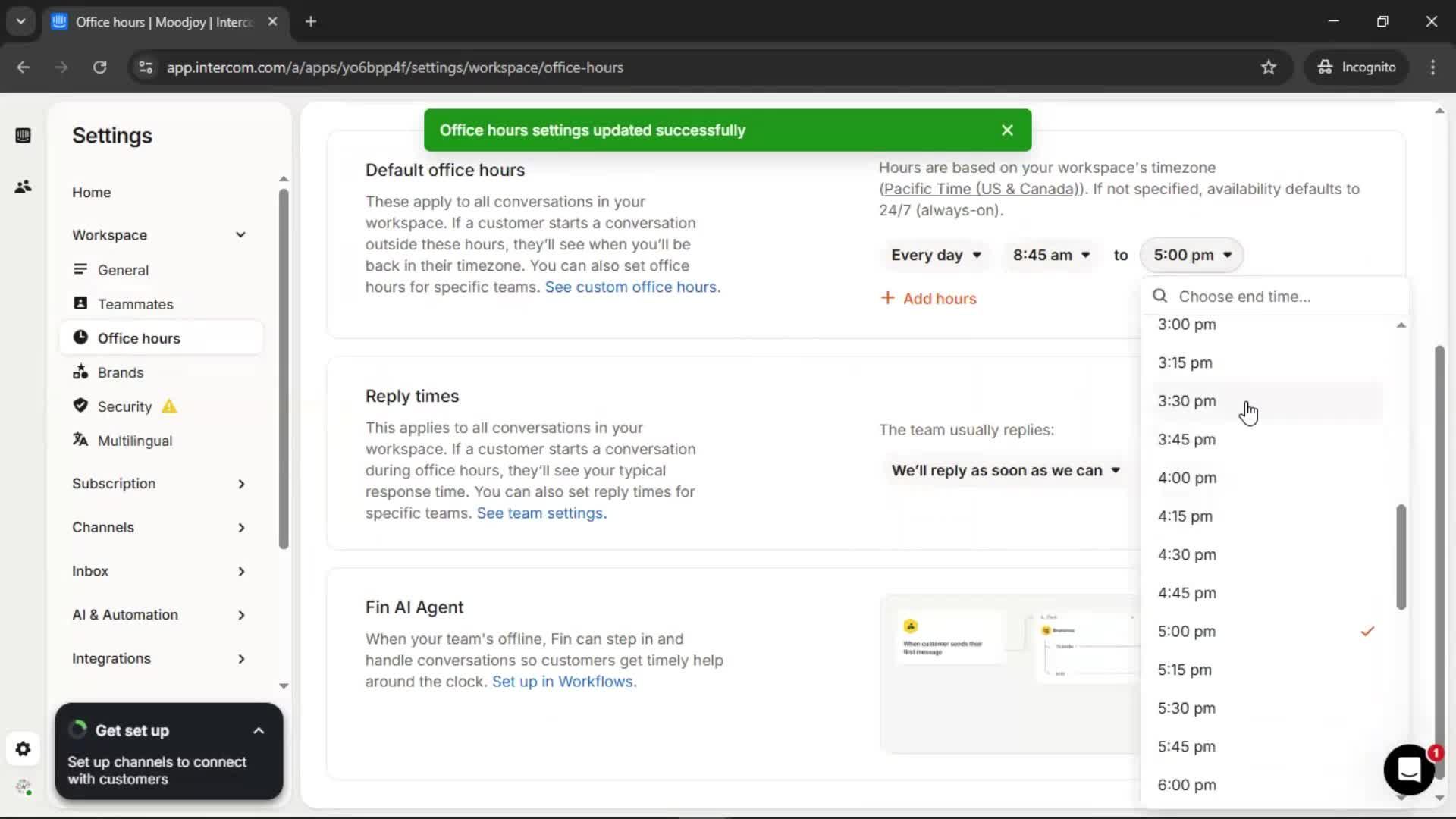 General browsing screenshot