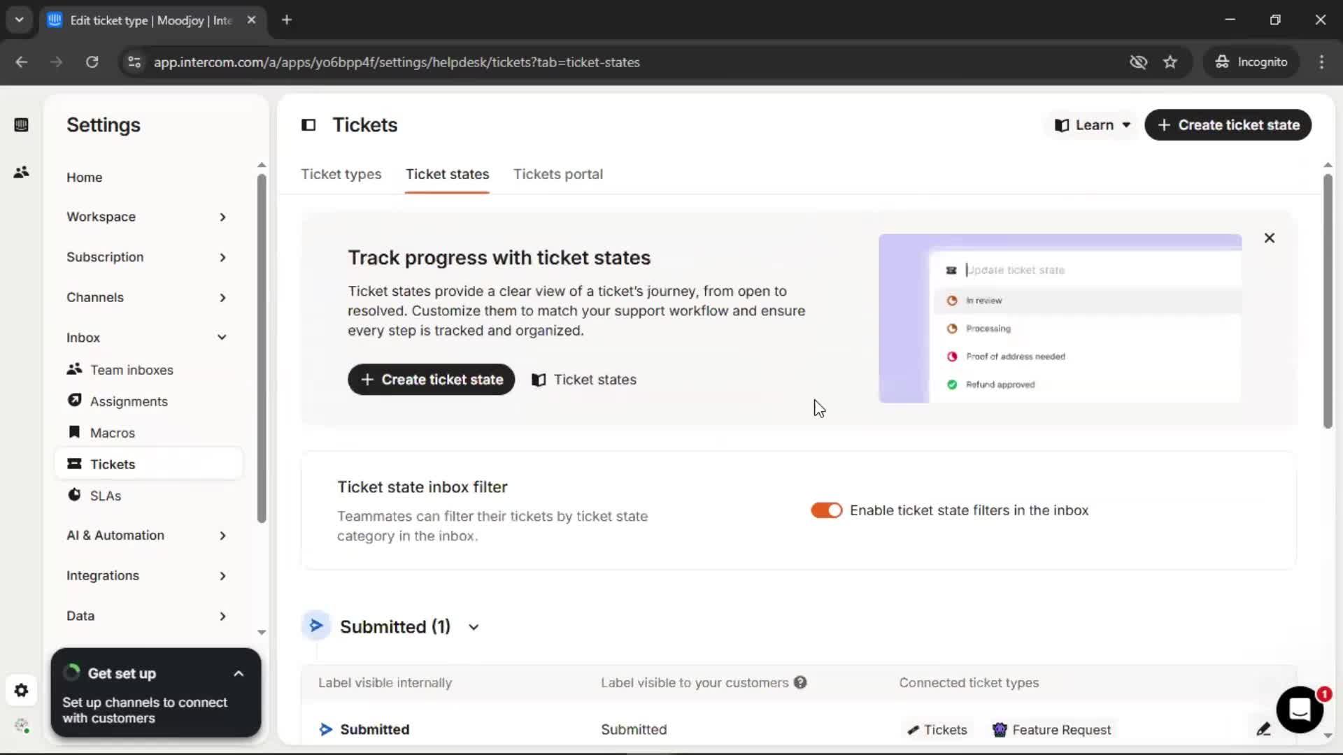 General browsing screenshot