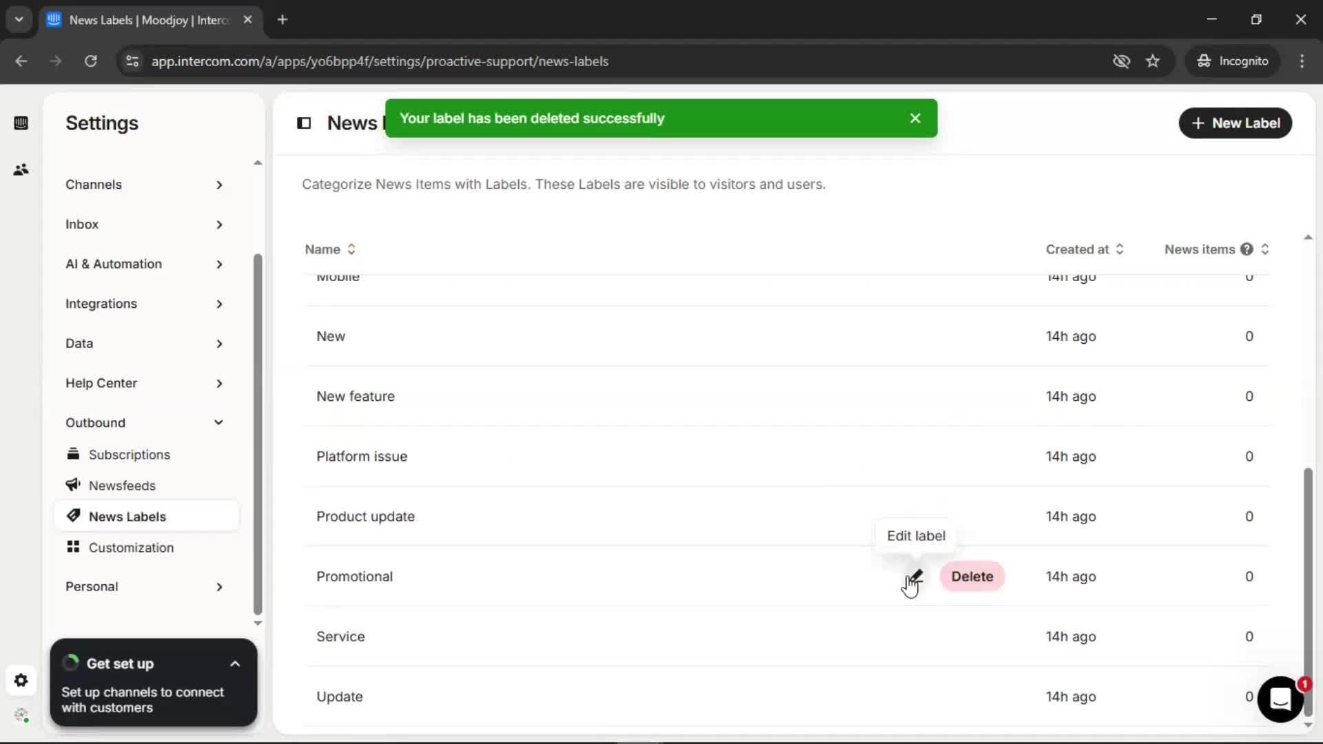 General browsing screenshot