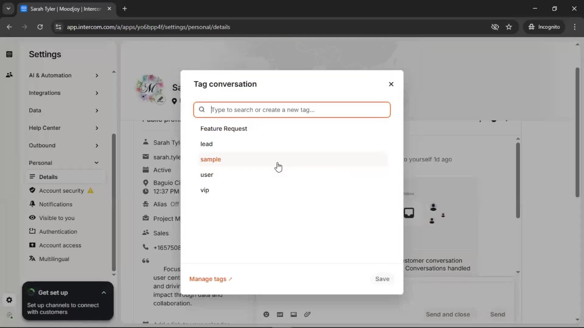 General browsing screenshot