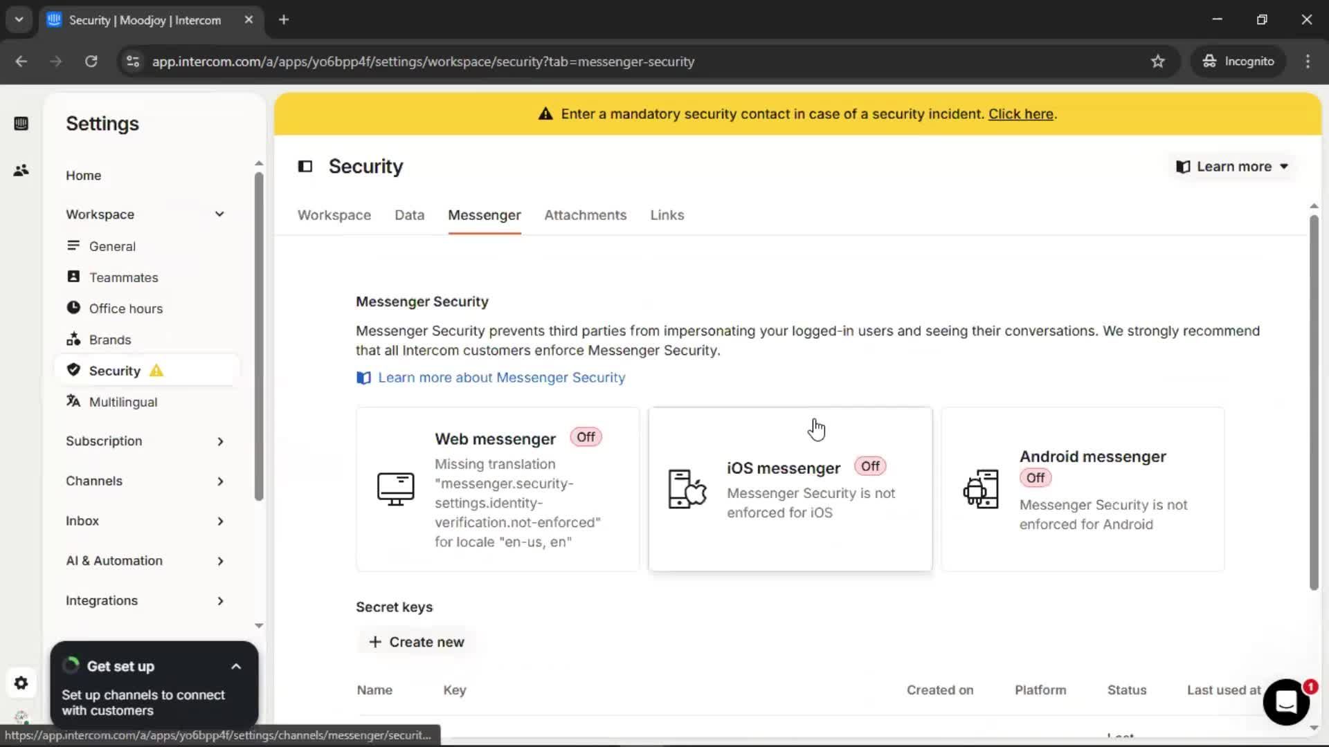 General browsing screenshot
