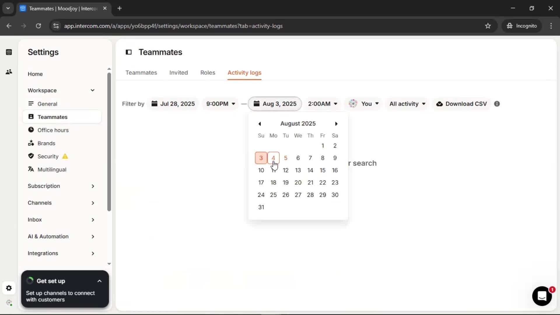 General browsing screenshot
