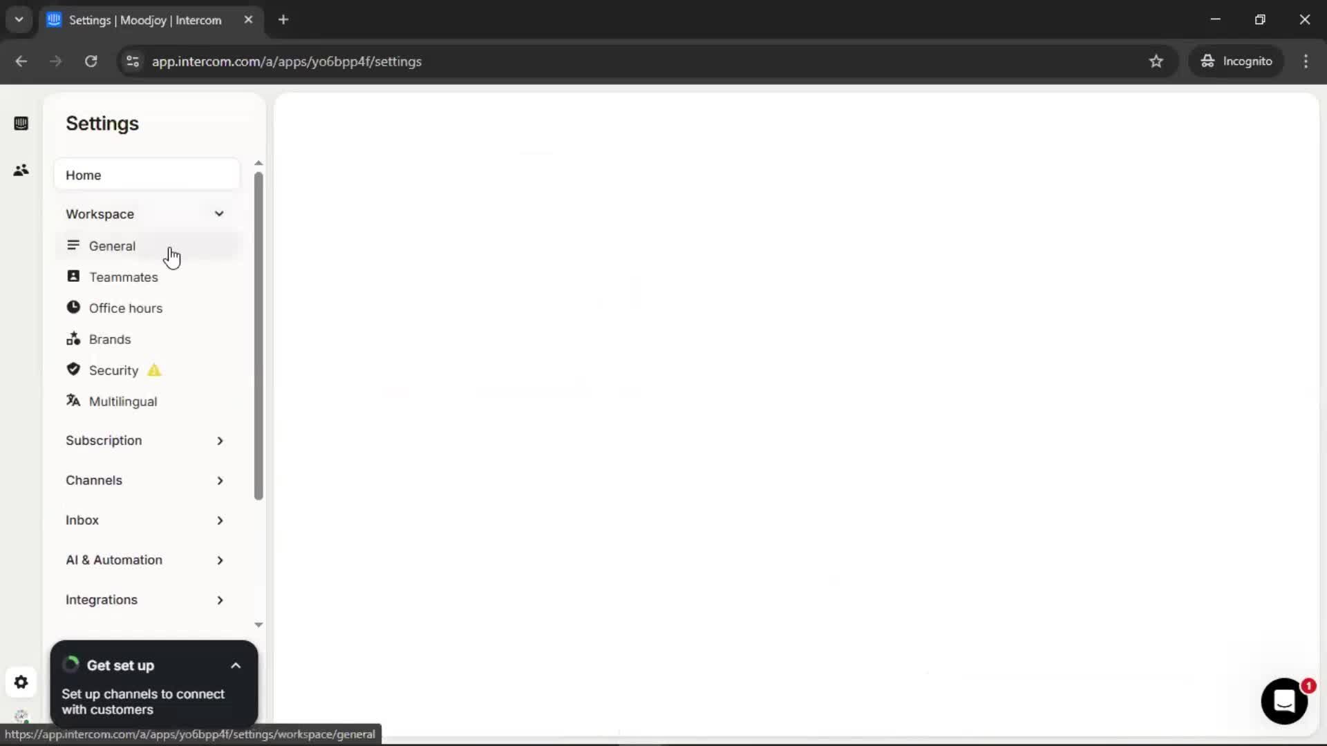General browsing screenshot
