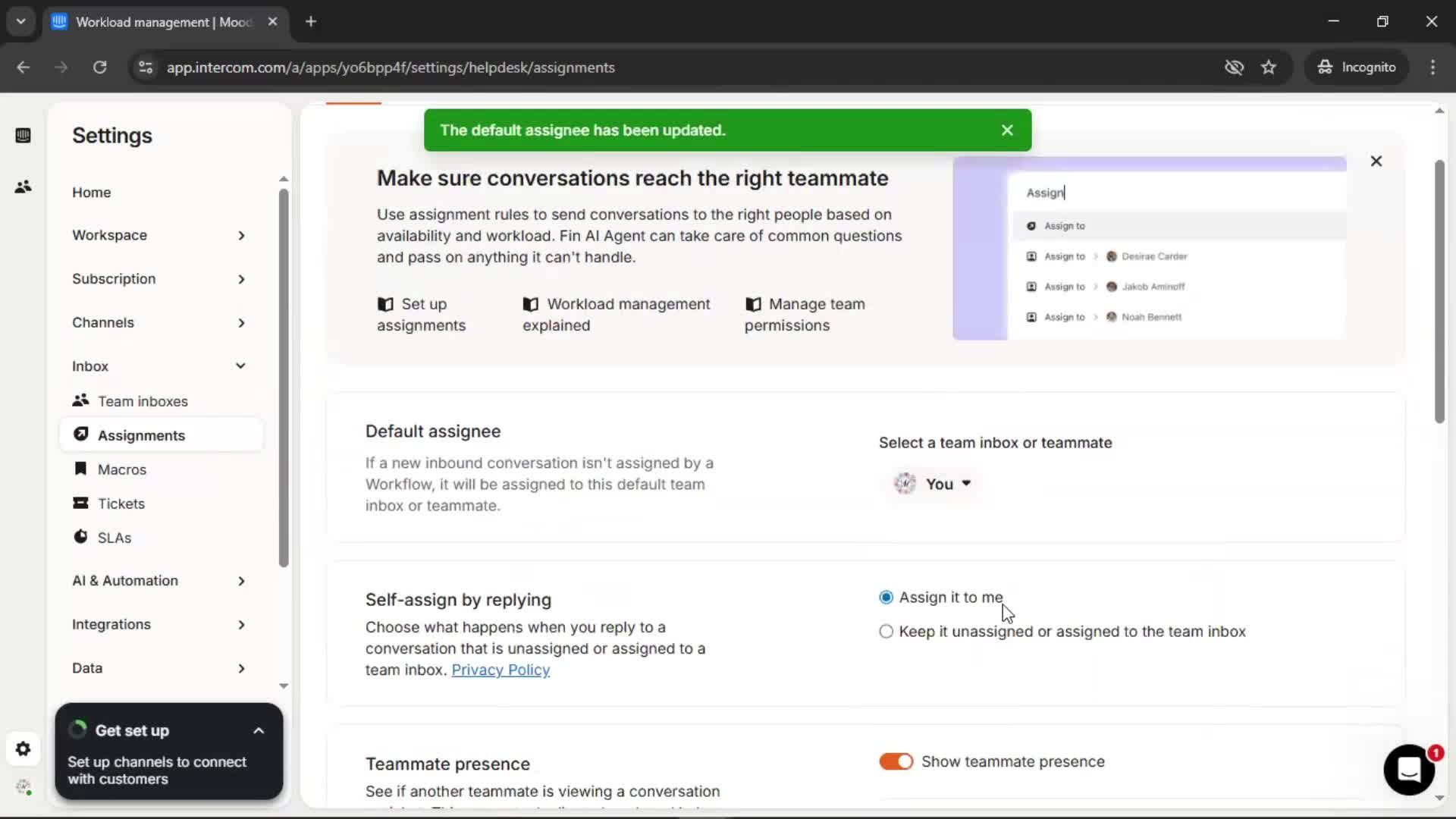 General browsing screenshot